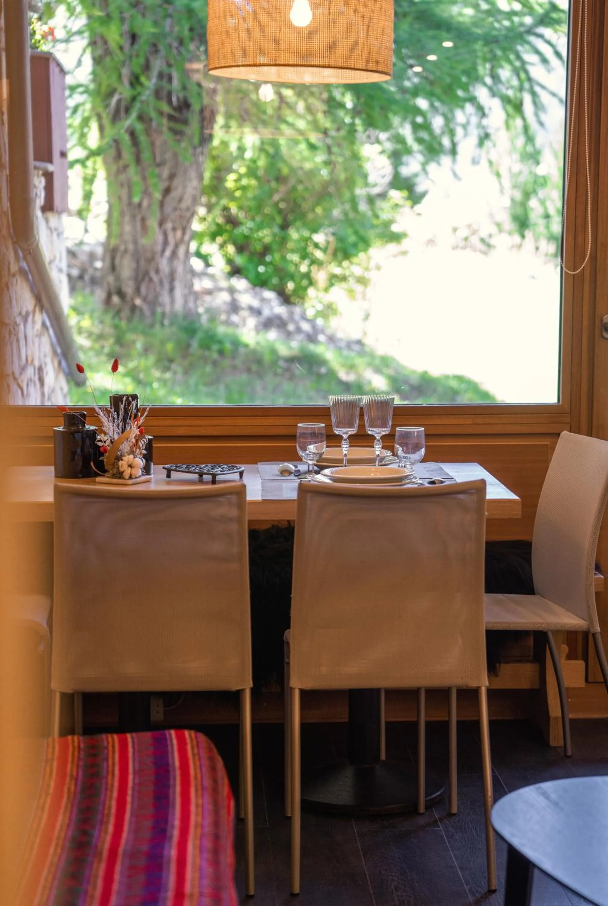 Dining area in Maisons de montagne Le Samovar