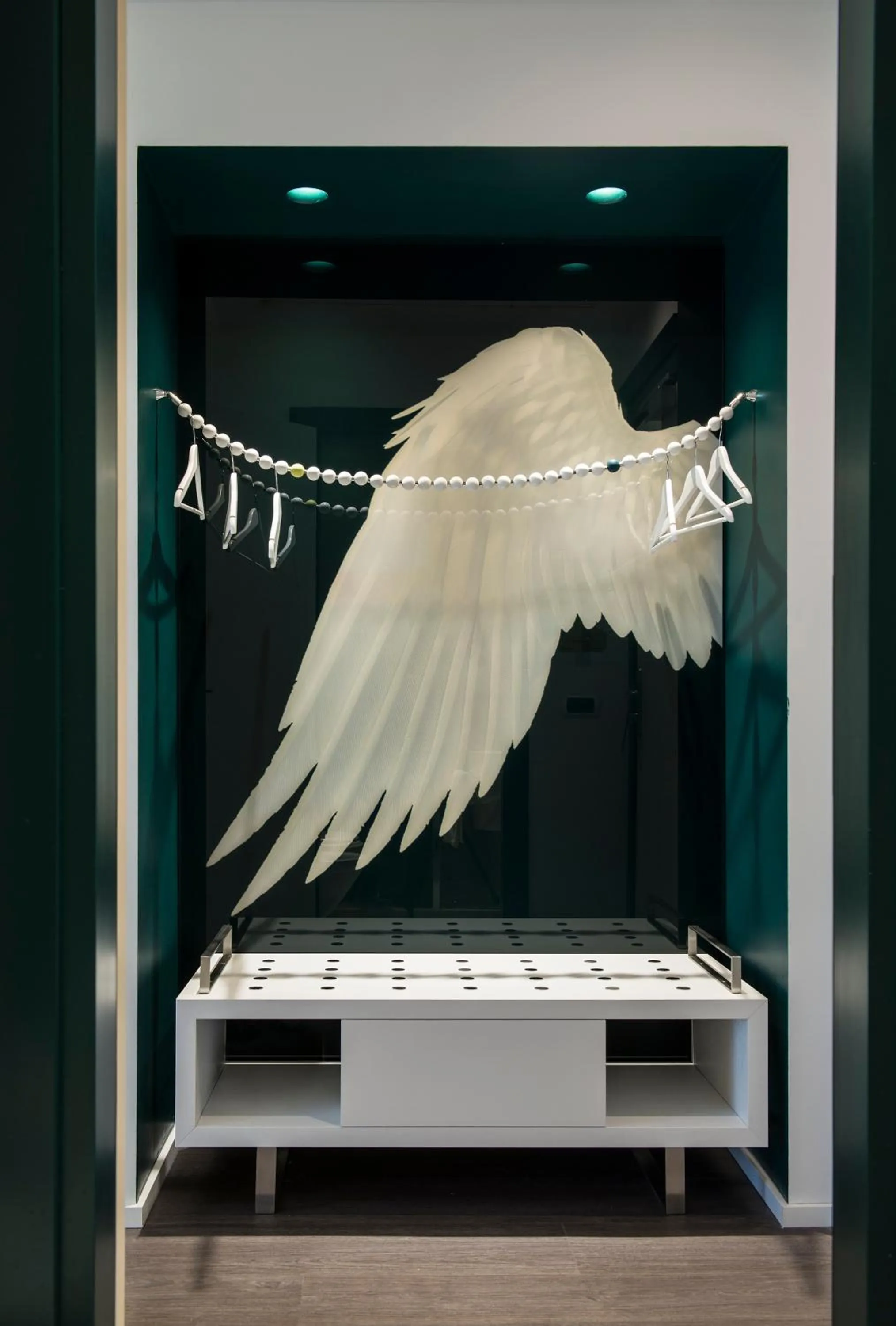 Decorative detail in Ariae Dépendance - Alihotels