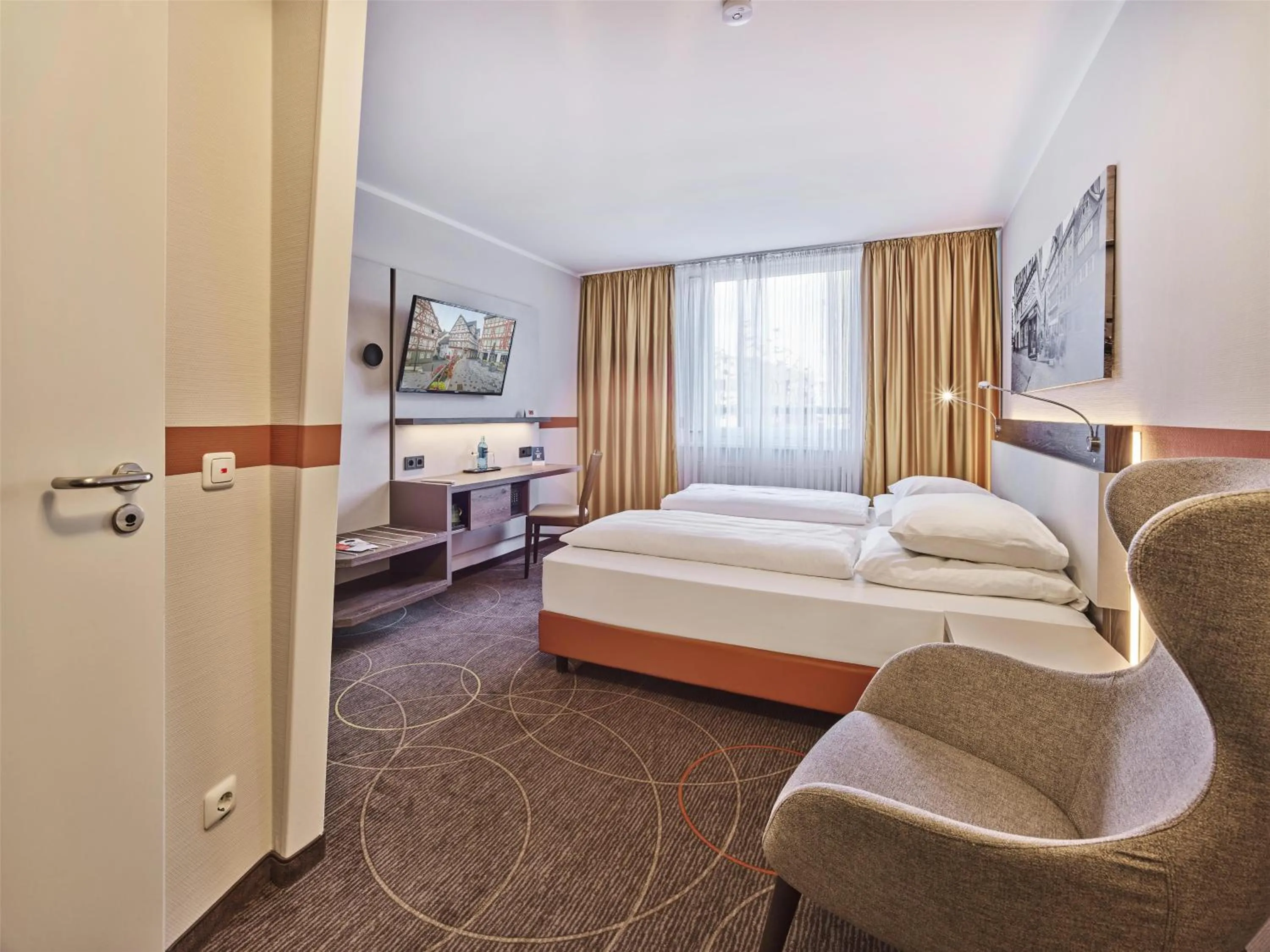 Bedroom, Bed in Best Western Hotel Wetzlar