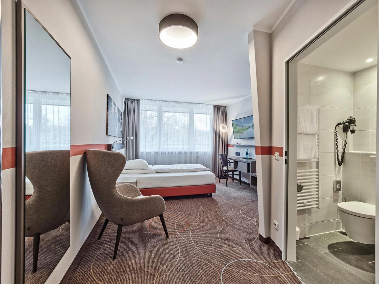 Bedroom, Bed in Best Western Hotel Wetzlar
