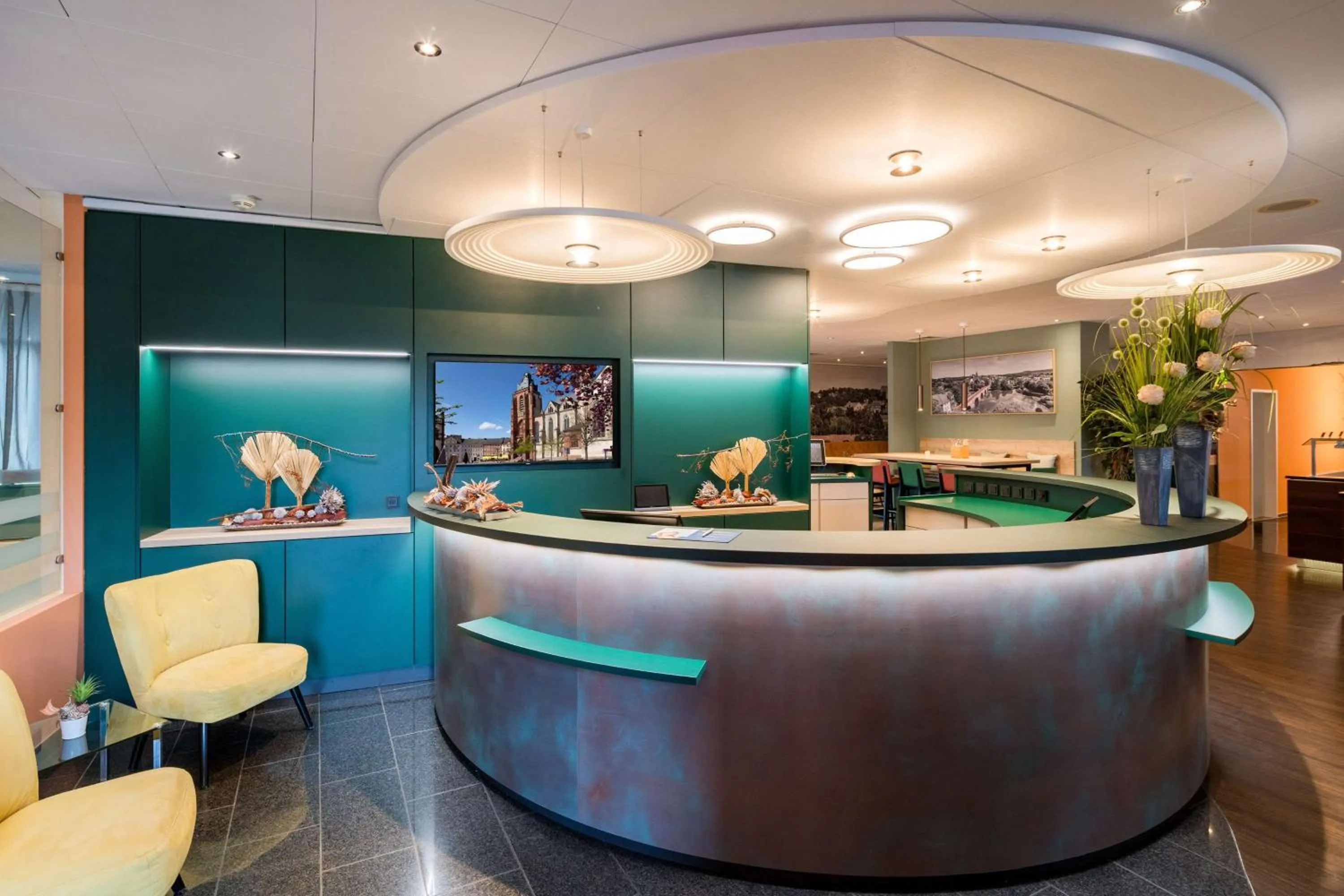 Lobby or reception in Best Western Hotel Wetzlar