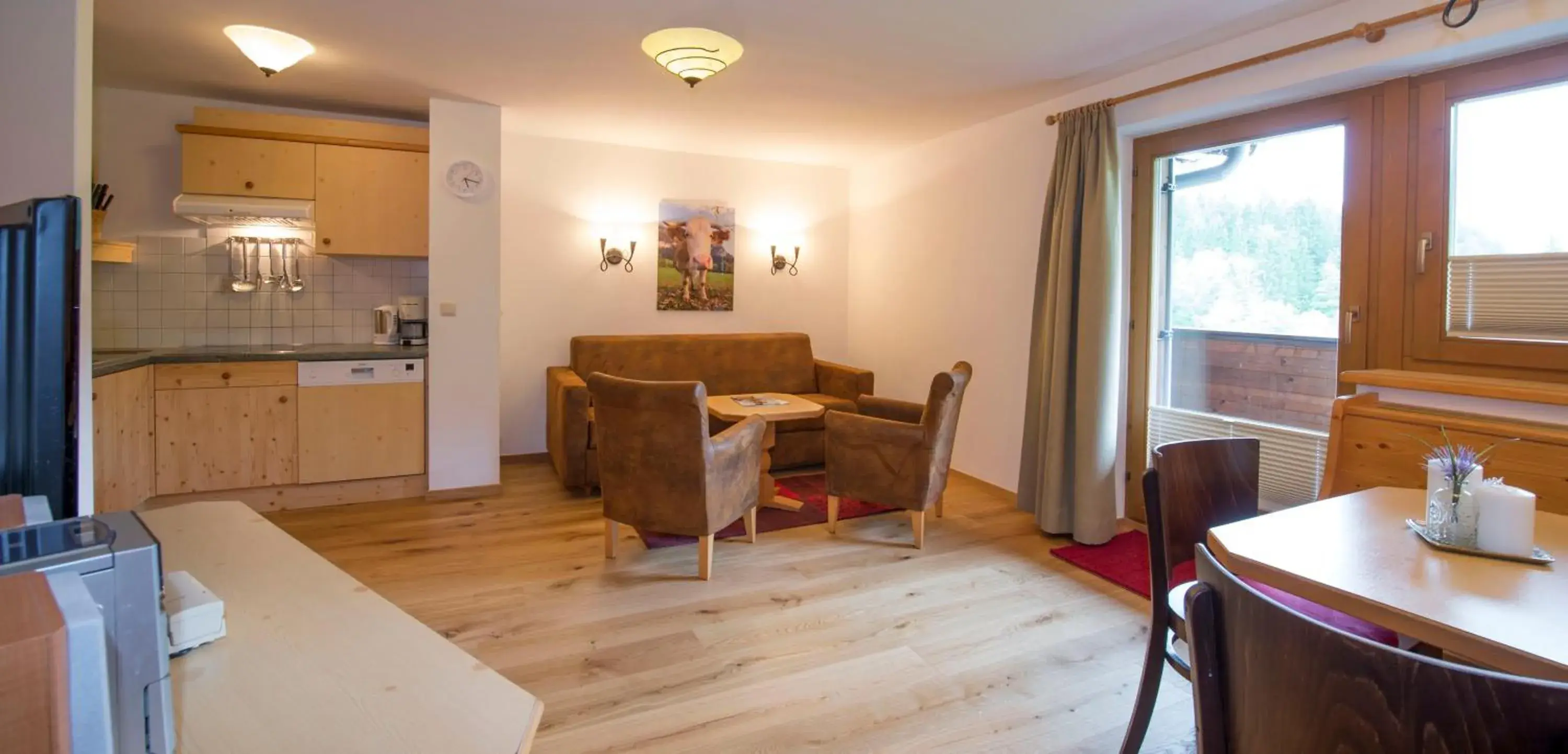 One-Bedroom Apartment with Mountain View in Ferienappartements Landhof One-Bedroom Apartment with Mountain View in Ferienappartements Landhof