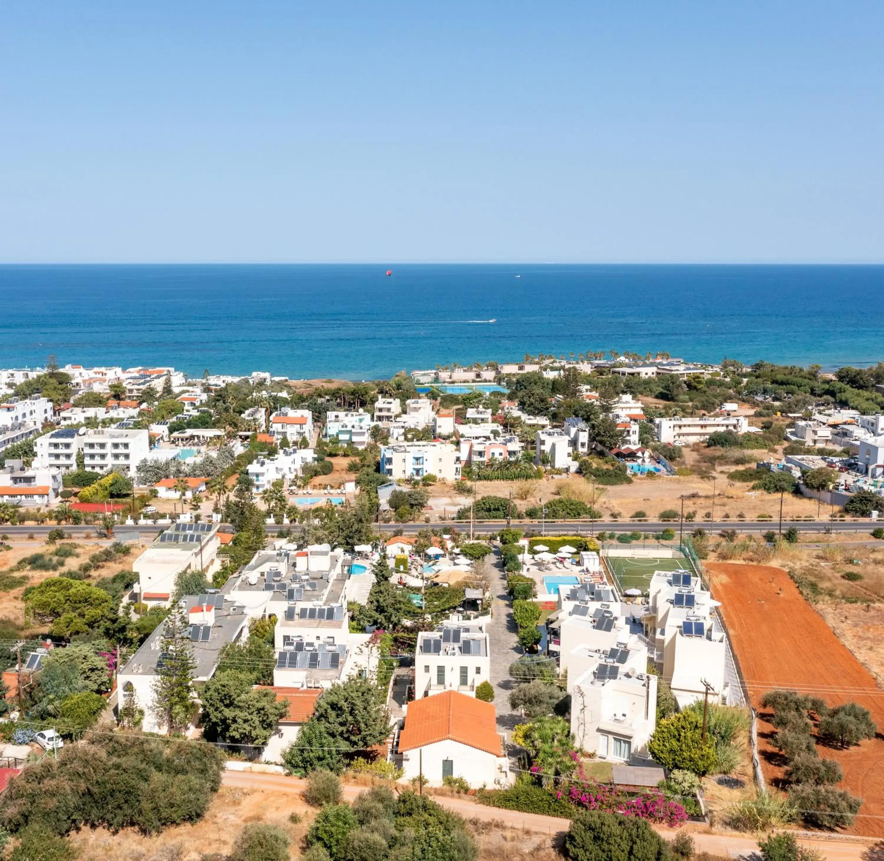 City view in Anastasia Hotel Stalis City view in Anastasia Hotel Stalis