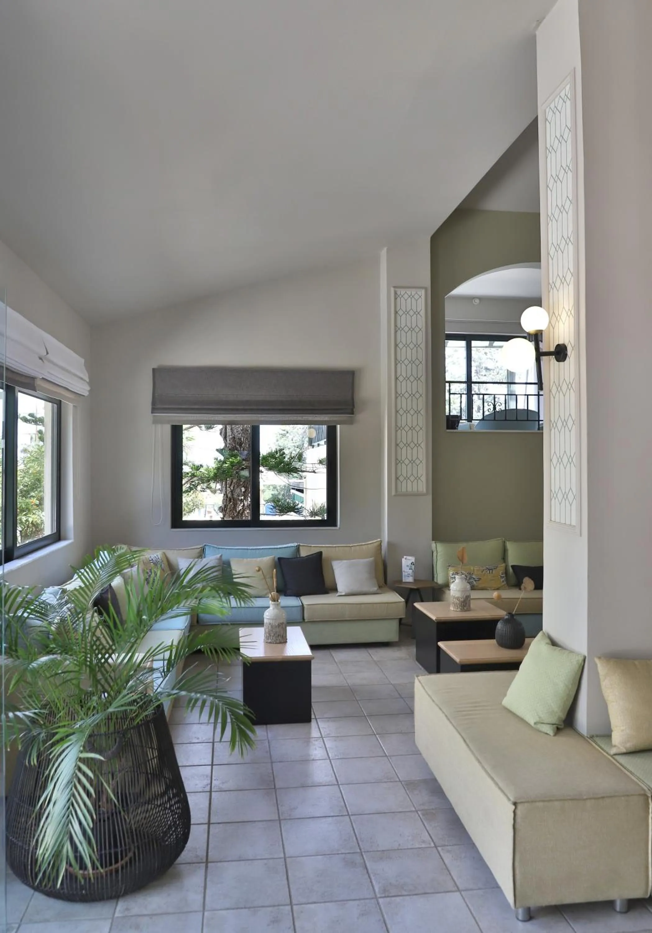 Seating area in Anastasia Hotel Stalis