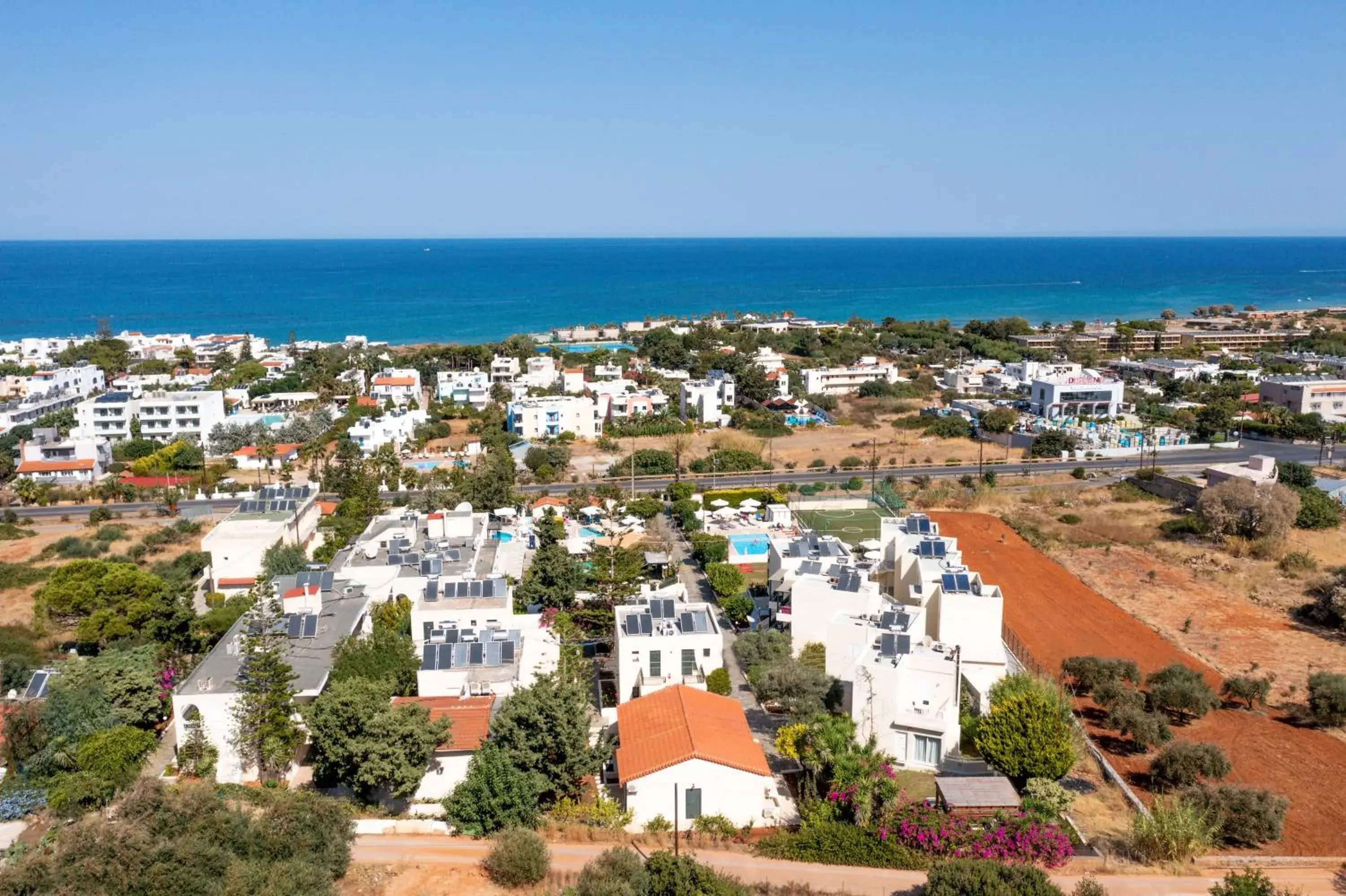 Property building in Anastasia Hotel Stalis Property building in Anastasia Hotel Stalis