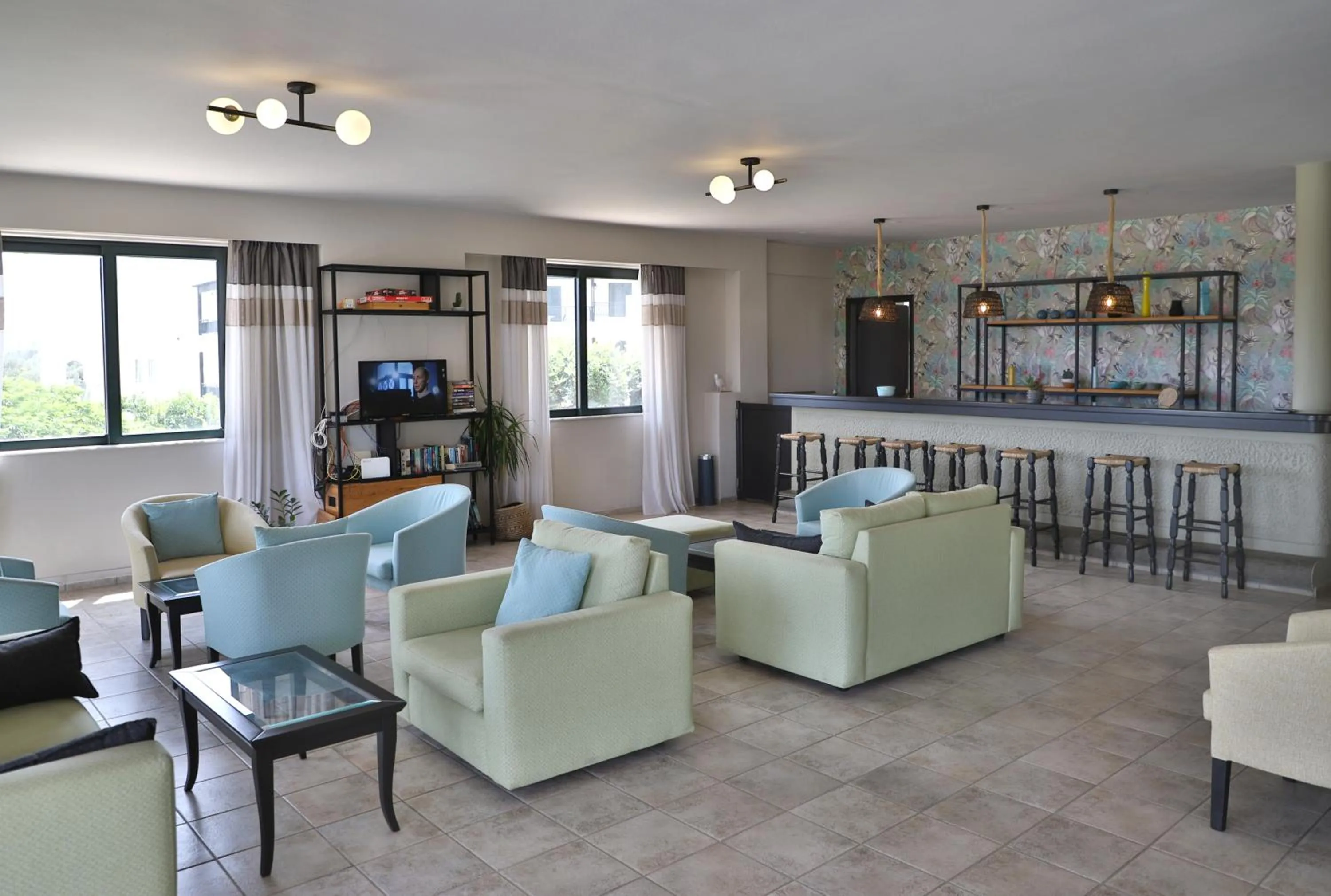 Living room in Anastasia Hotel Stalis