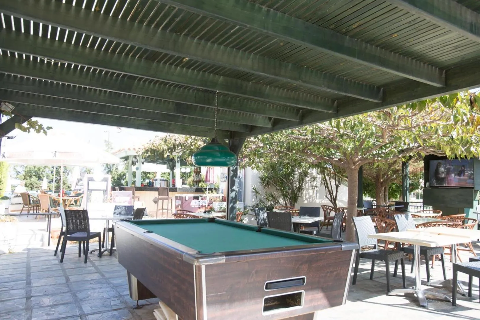 Billiard in Anastasia Hotel Stalis