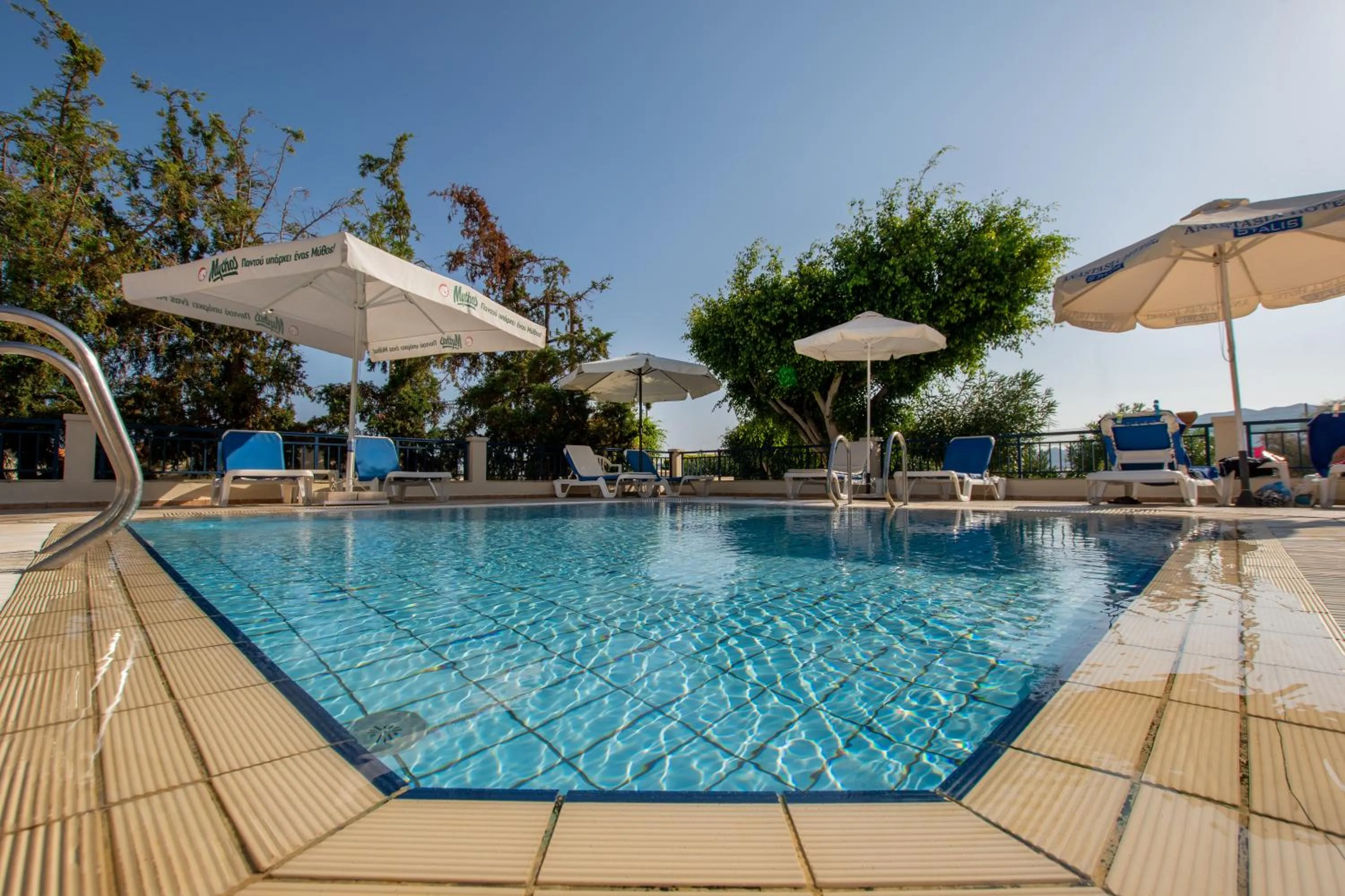 Swimming pool in Anastasia Hotel Stalis