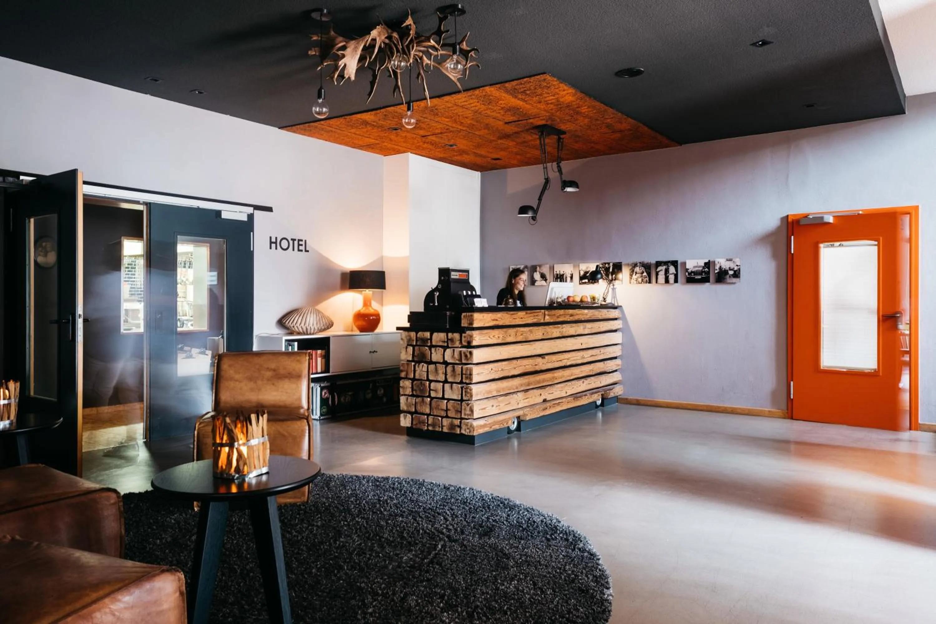 Lobby or reception in Krögers Hotel