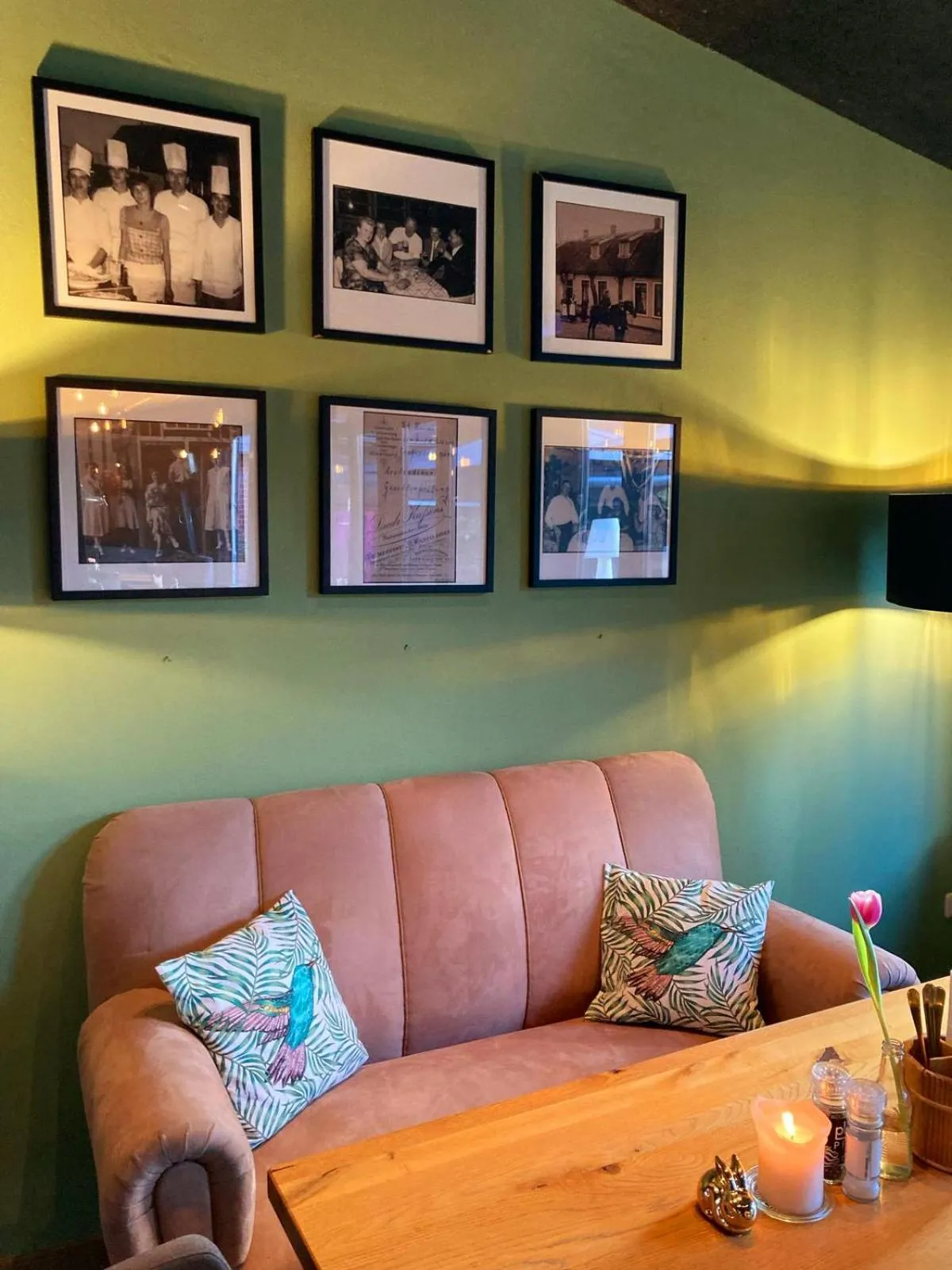 Living room in Krögers Hotel