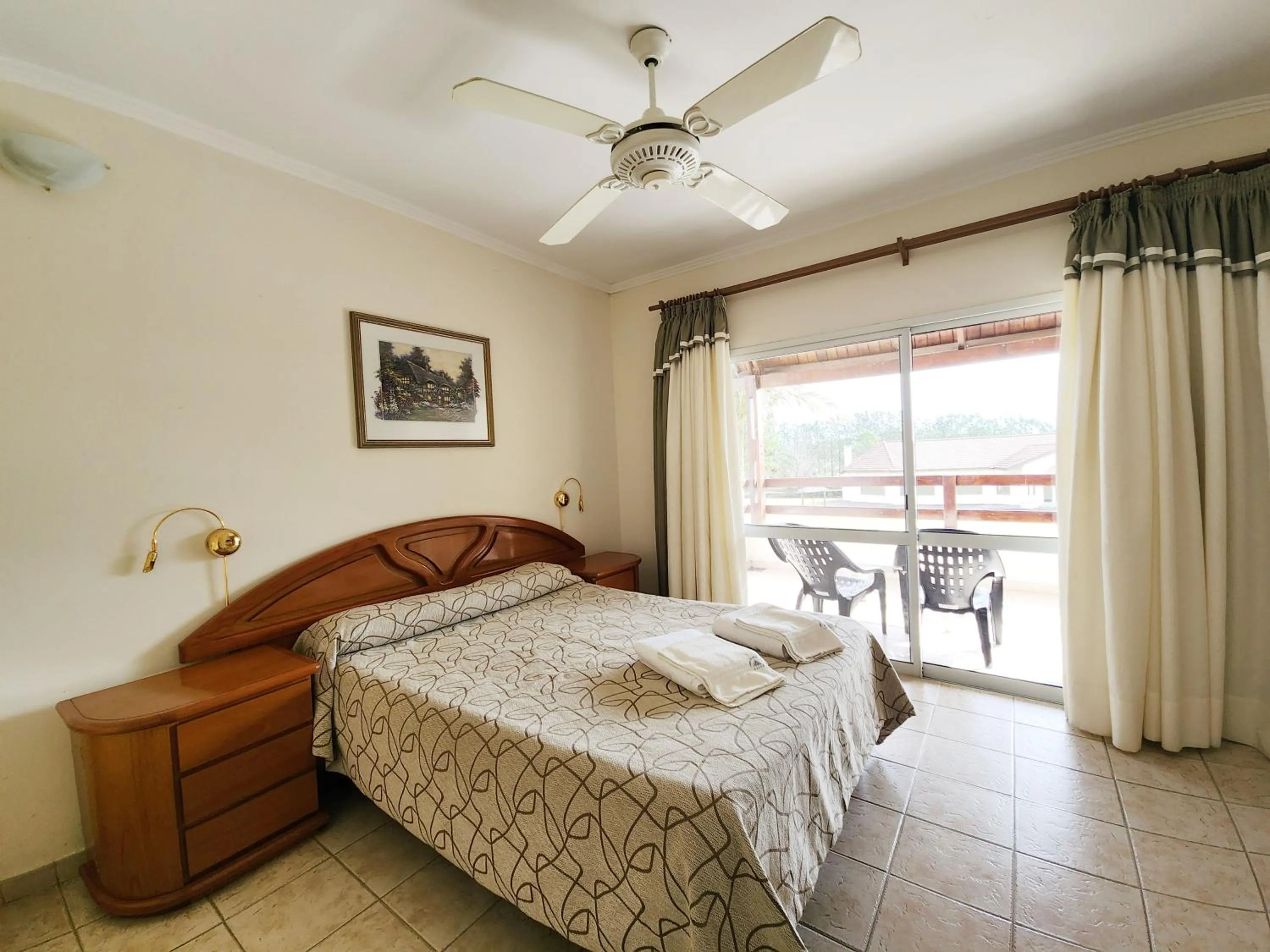 Bed in Terrazas de La Costa Apart Hotel