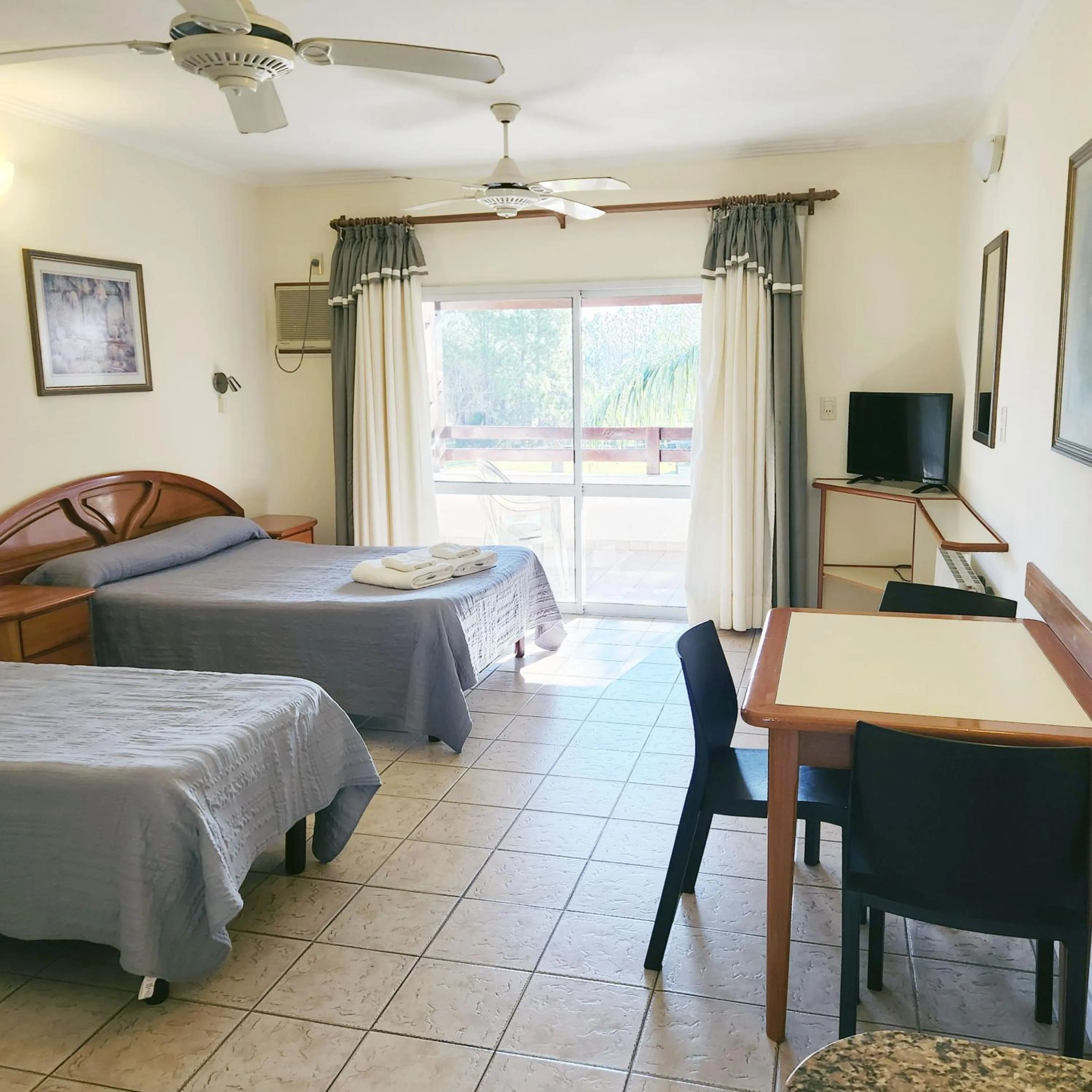 Bed in Terrazas de La Costa Apart Hotel