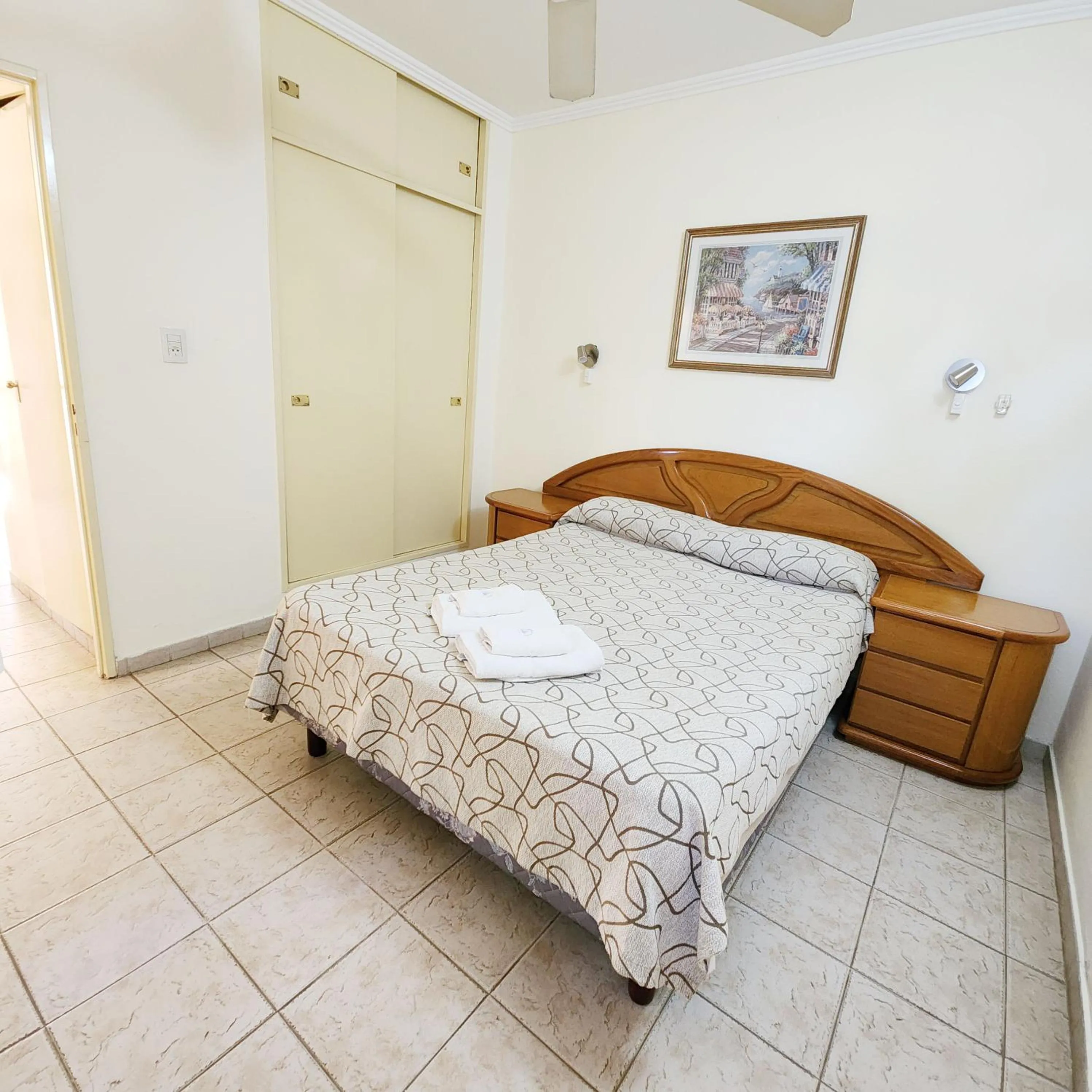Bed in Terrazas de La Costa Apart Hotel