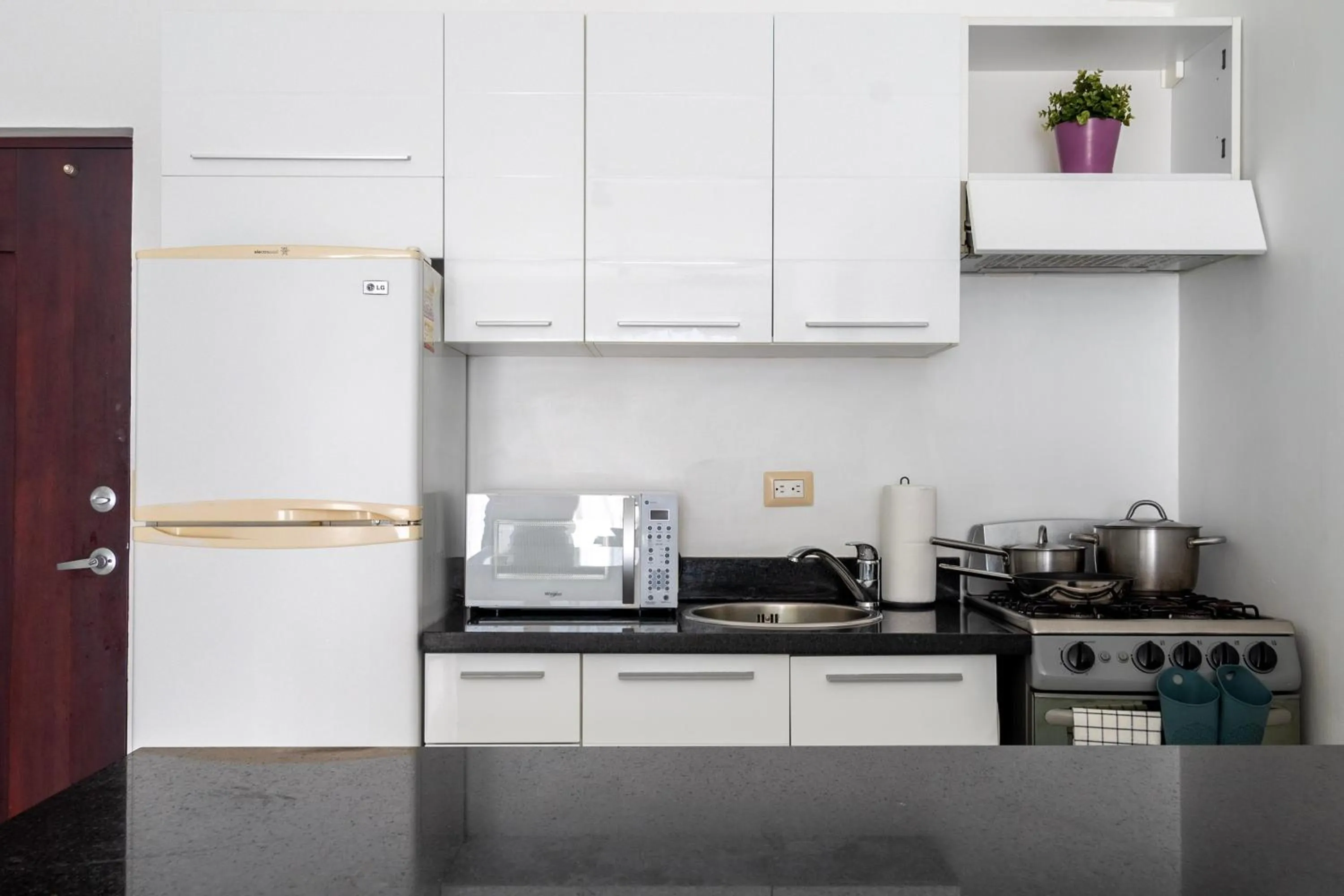 Kitchen or kitchenette in Lincoln Suite