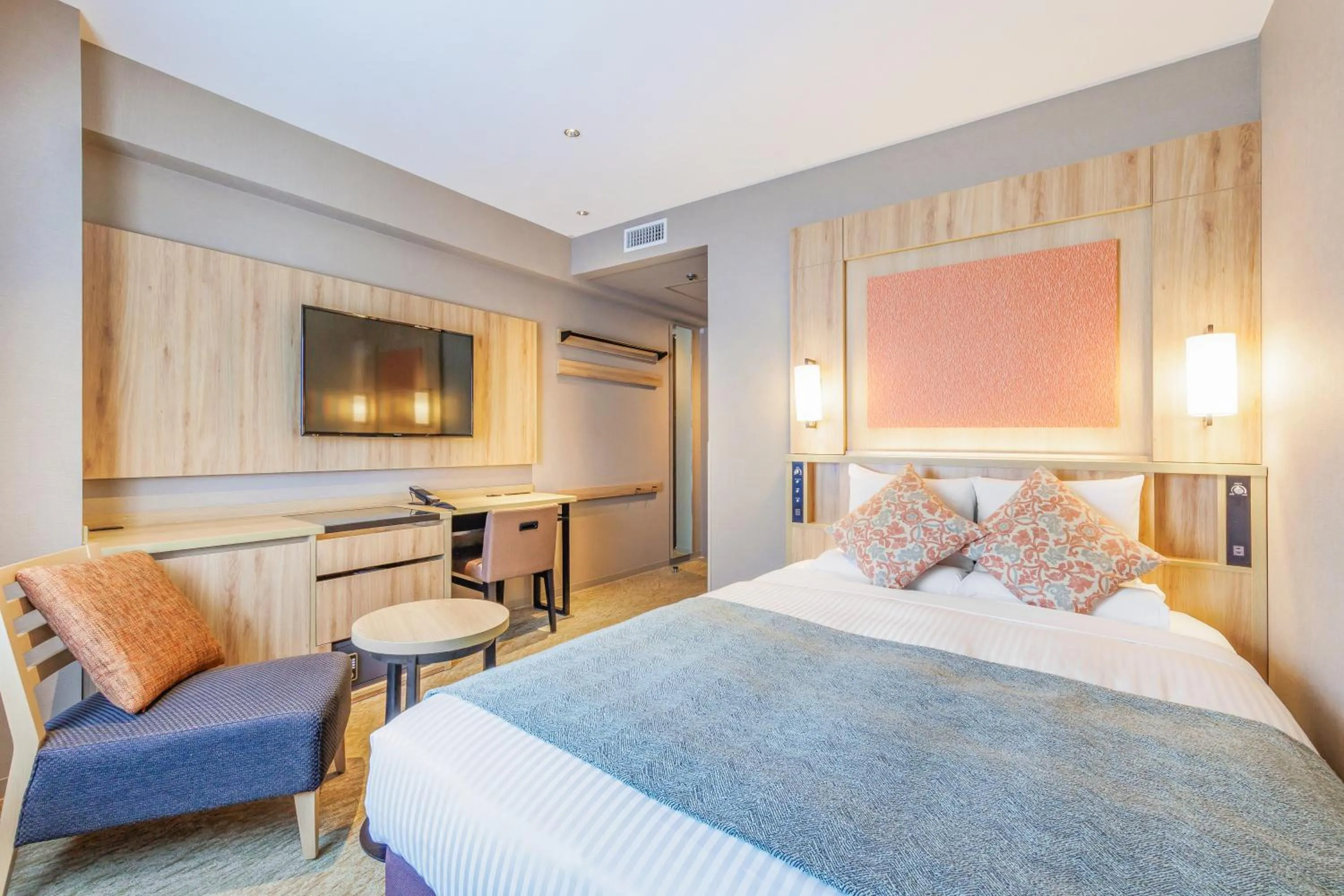 Photo of the whole room, Bed in Art Hotel Morioka