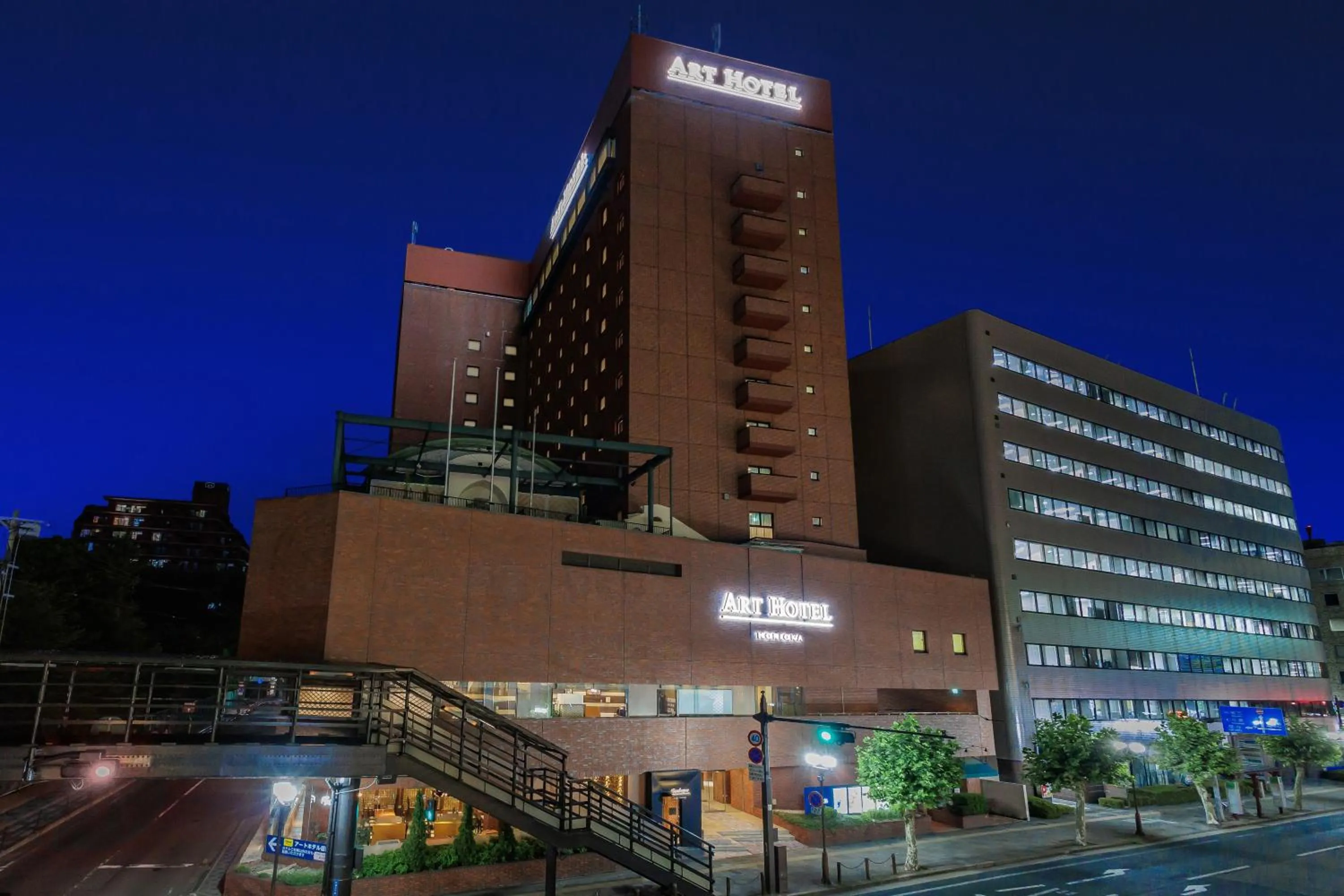 Property building in Art Hotel Morioka