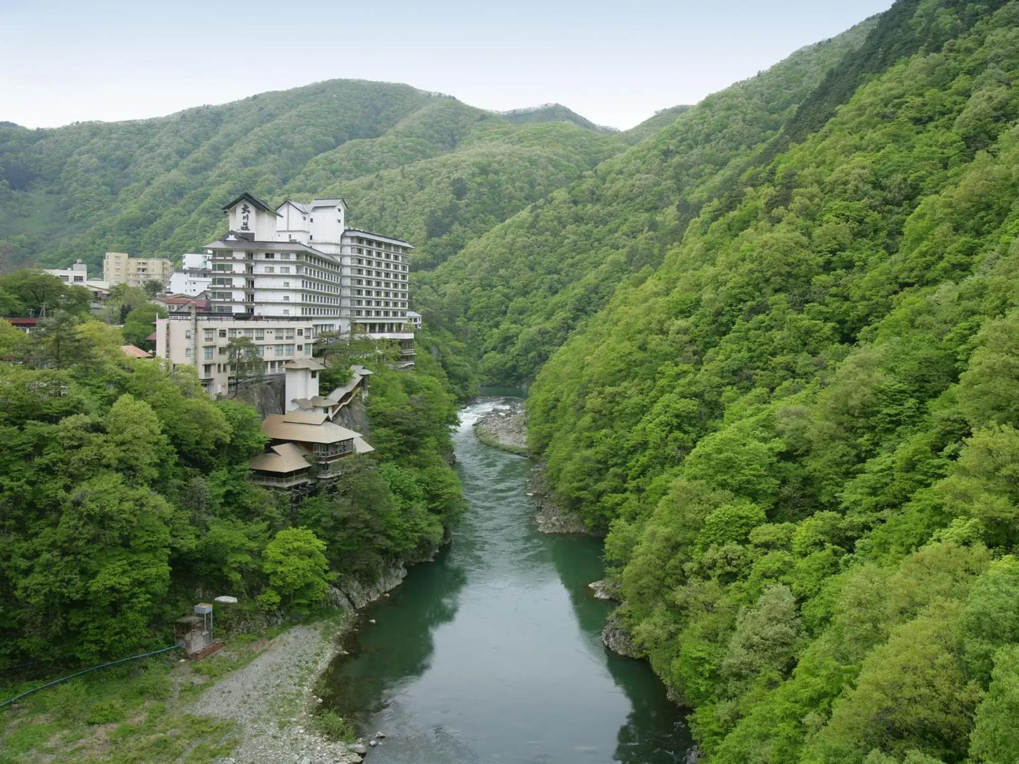 Facade/entrance in Ookawaso Facade/entrance in Ookawaso