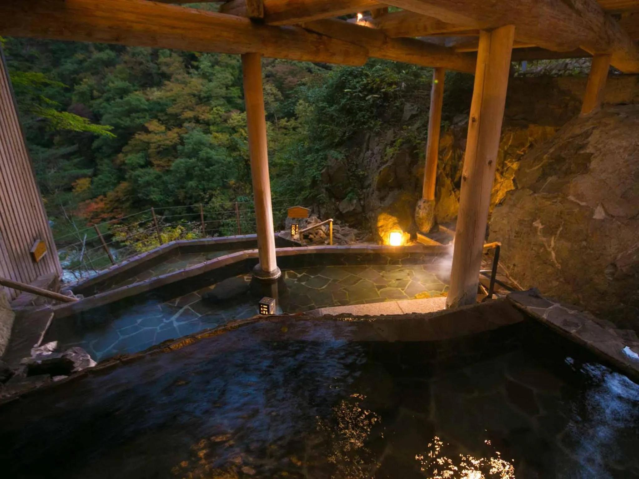 Open Air Bath in Ookawaso