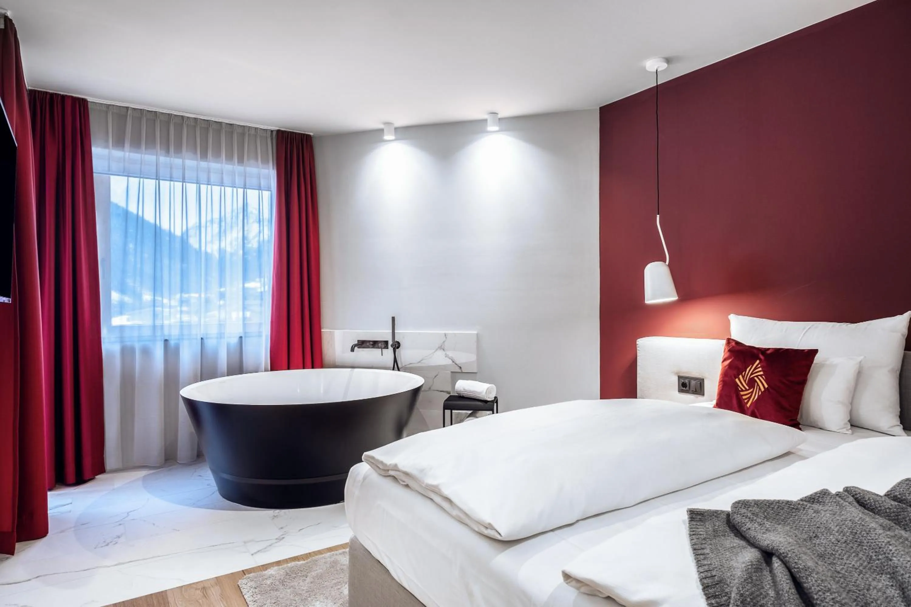 Bedroom, Bed in The Secret Sölden