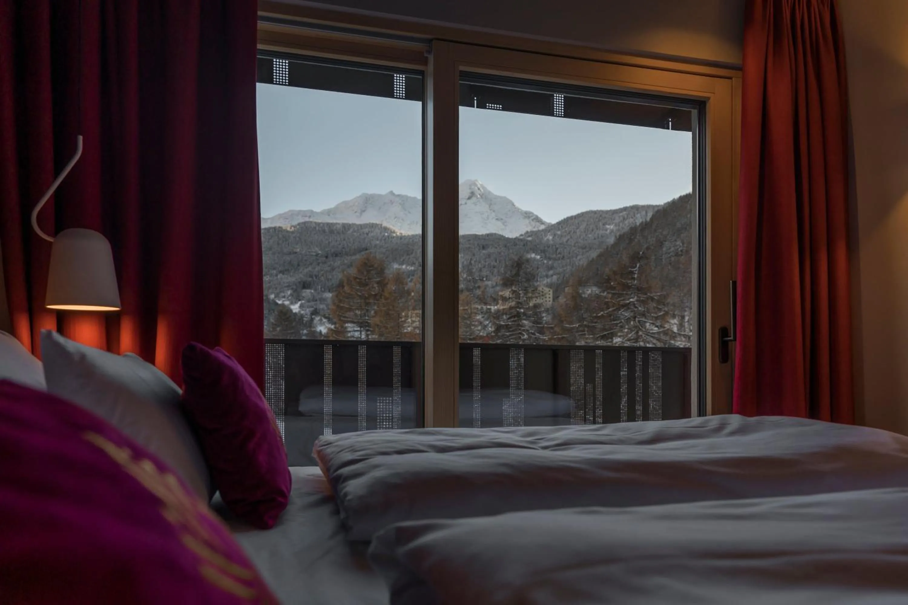 View (from property/room), Bed in The Secret Sölden