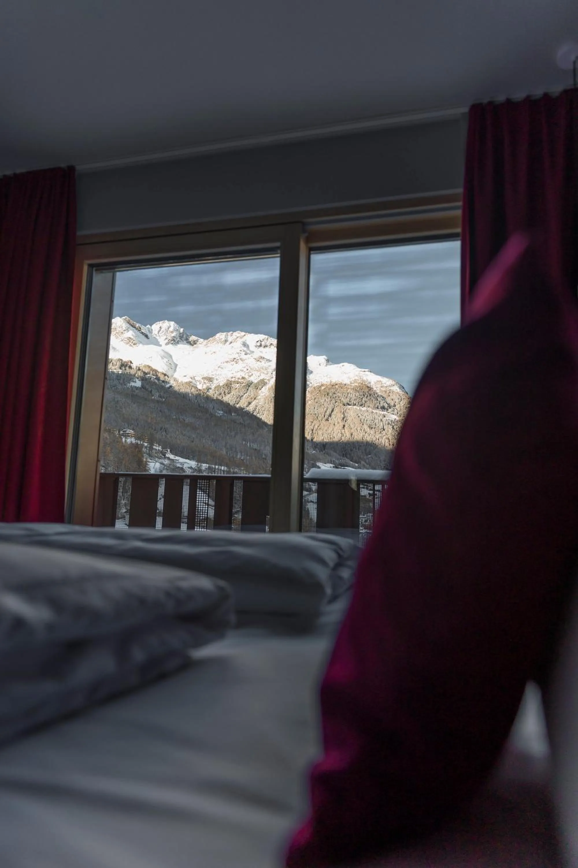 View (from property/room), Bed in The Secret Sölden