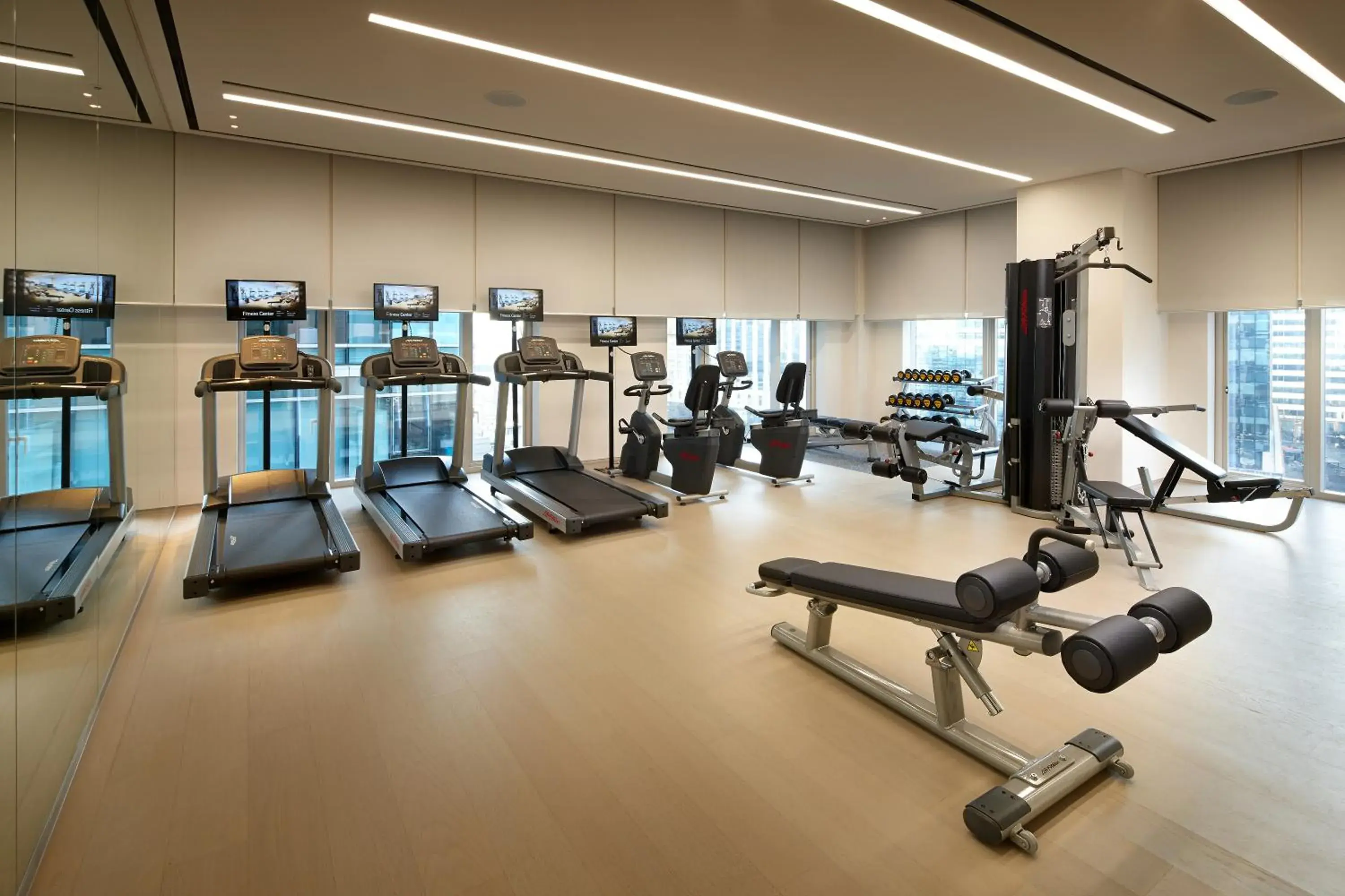 Fitness centre/facilities in Shilla Stay Cheonan Asan - Samsung Display City Fitness centre/facilities in Shilla Stay Cheonan Asan - Samsung Display City