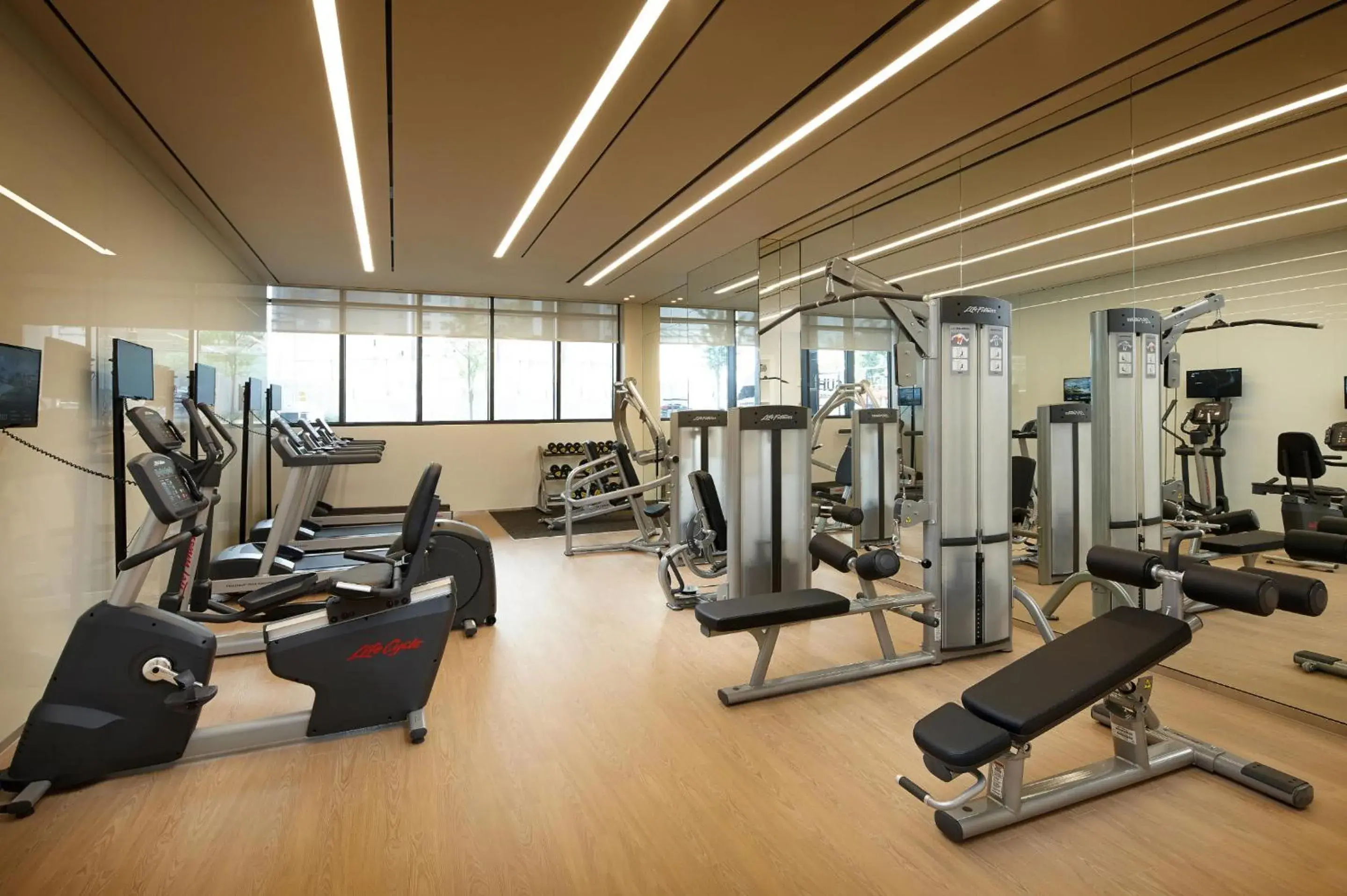 Fitness centre/facilities in Shilla Stay Cheonan Asan - Samsung Display City Fitness centre/facilities in Shilla Stay Cheonan Asan - Samsung Display City
