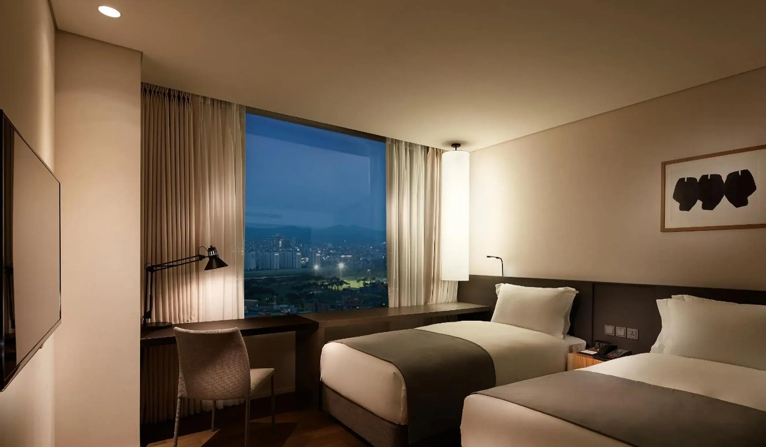 Deluxe Twin Room in Shilla Stay Cheonan Asan - Samsung Display City Deluxe Twin Room in Shilla Stay Cheonan Asan - Samsung Display City