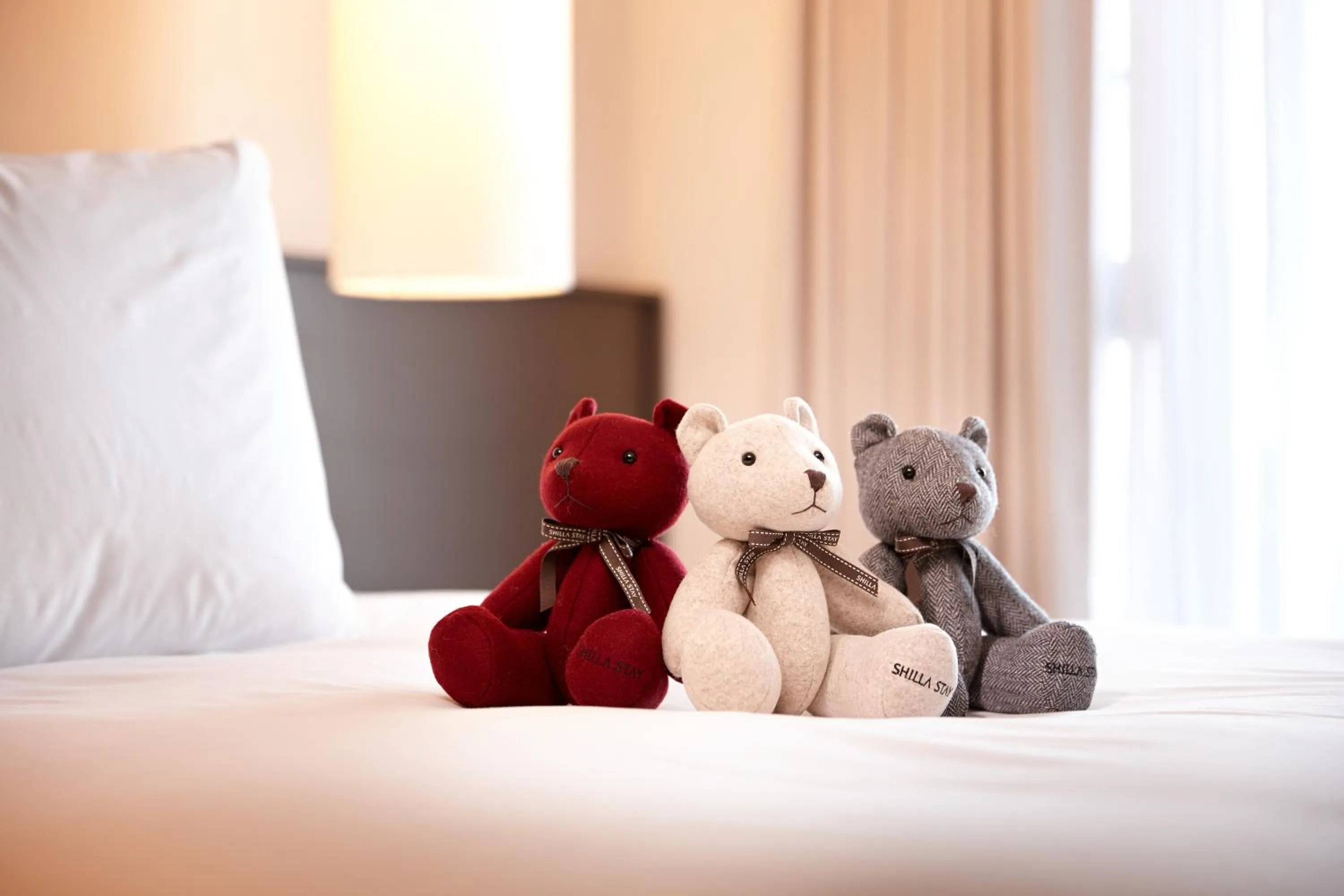 Bedroom, Bed in Shilla Stay Cheonan Asan - Samsung Display City