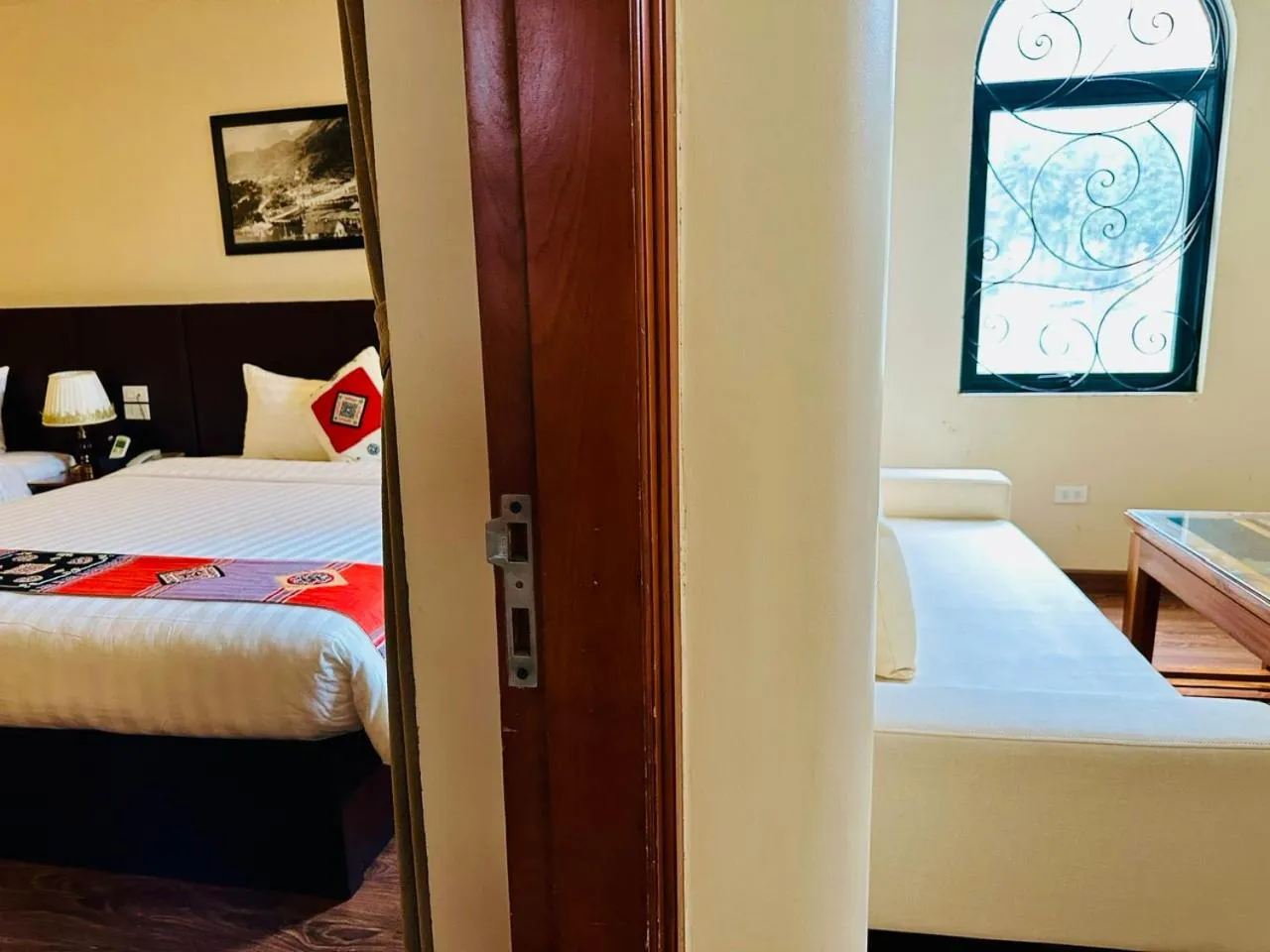 Bed in Sapa Centre Hotel