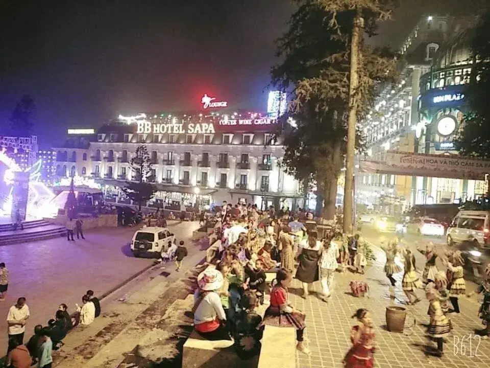 City view in Sapa Centre Hotel City view in Sapa Centre Hotel