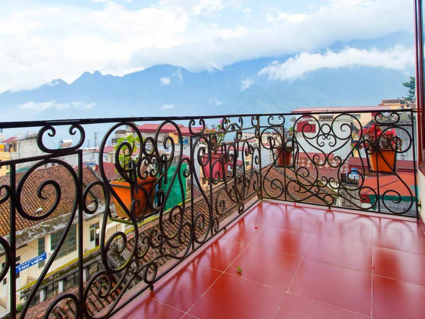 Balcony/Terrace in Sapa Centre Hotel