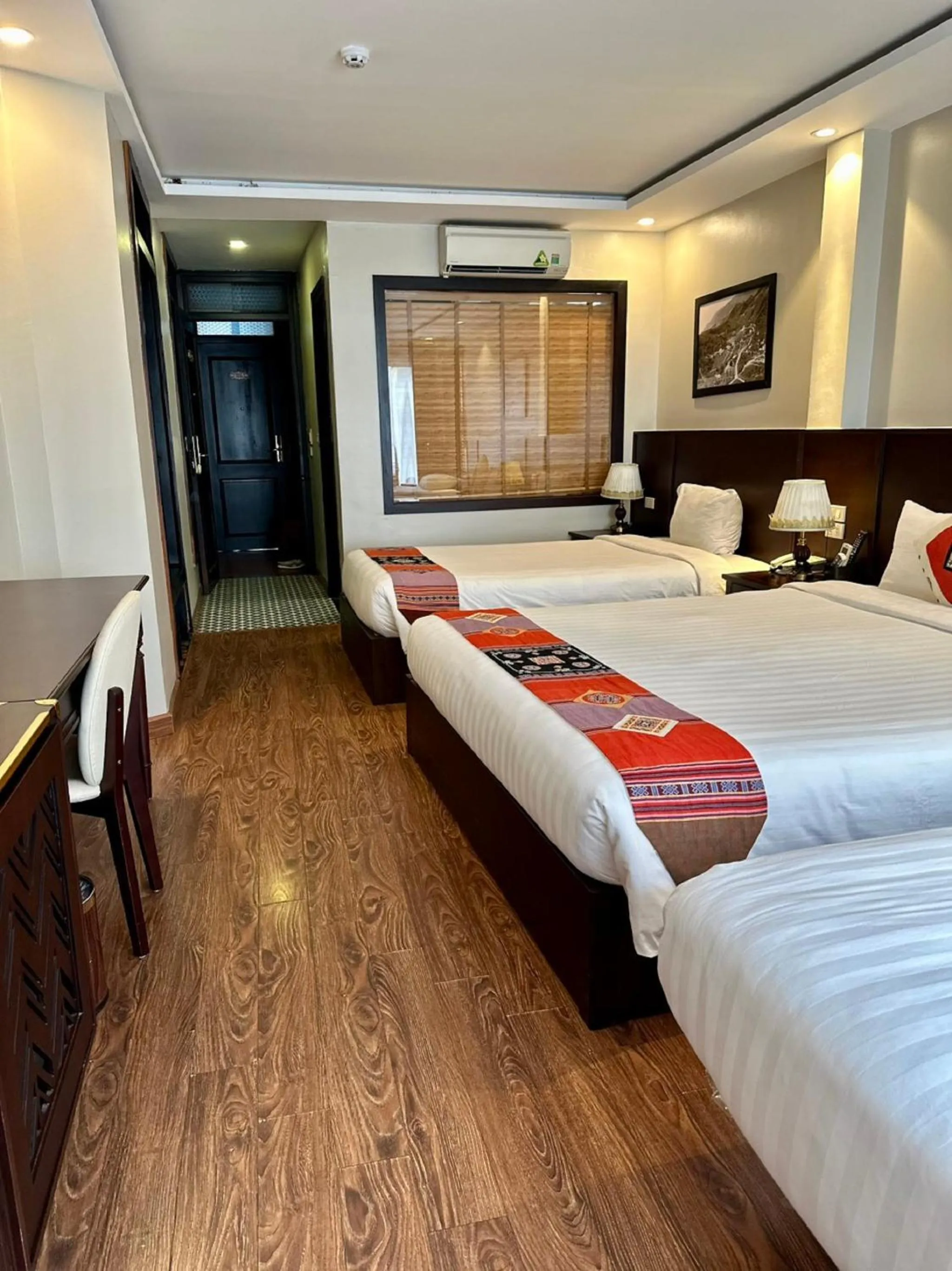 Bed in Sapa Centre Hotel