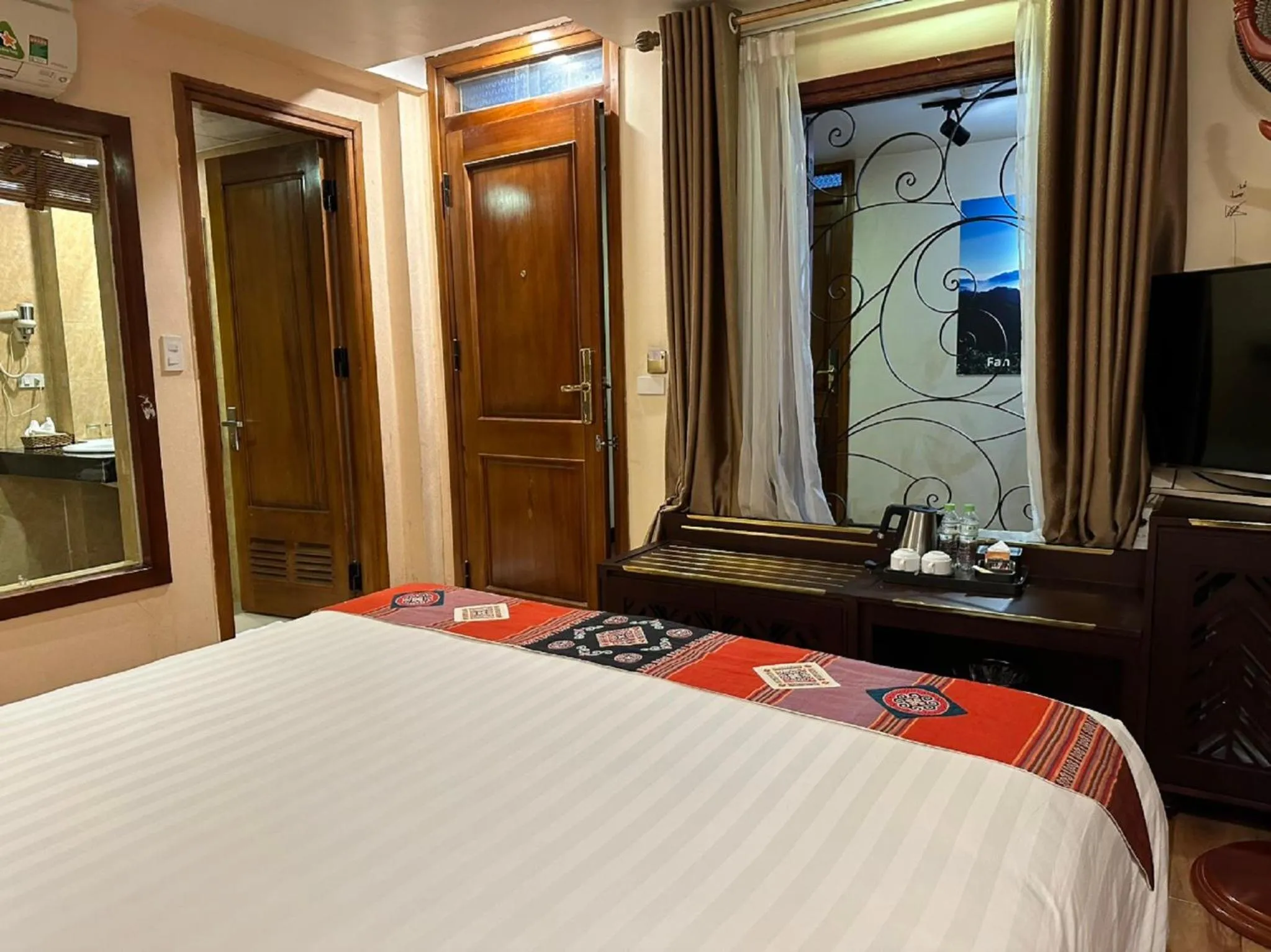 Bed in Sapa Centre Hotel