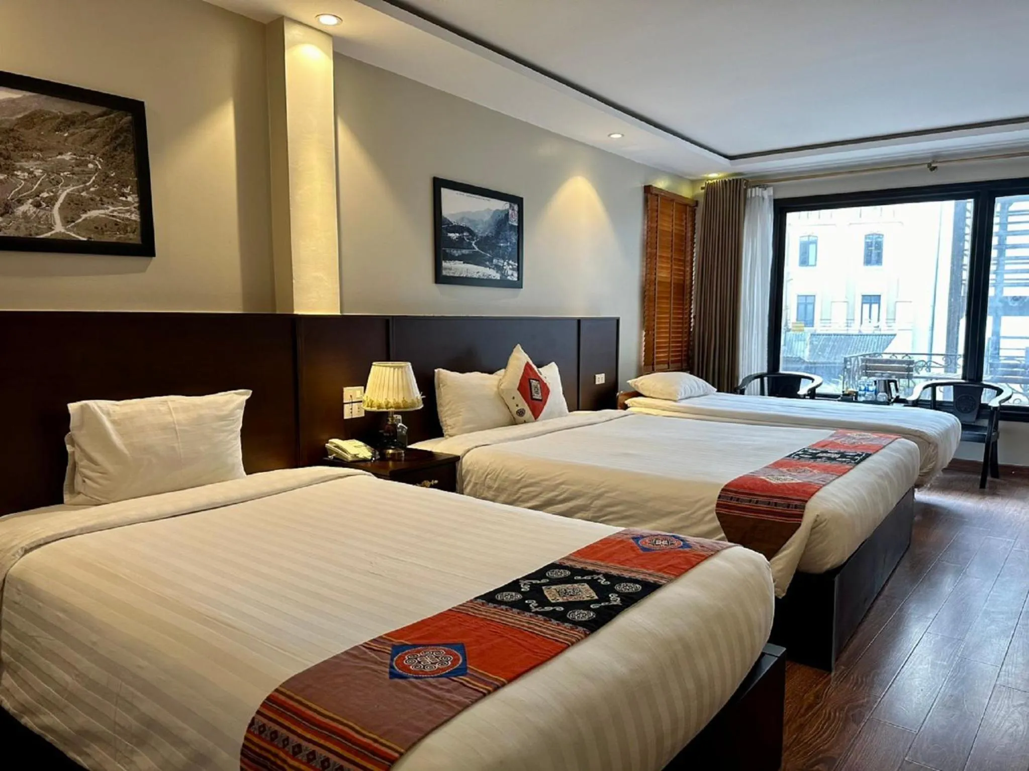 Bed in Sapa Centre Hotel