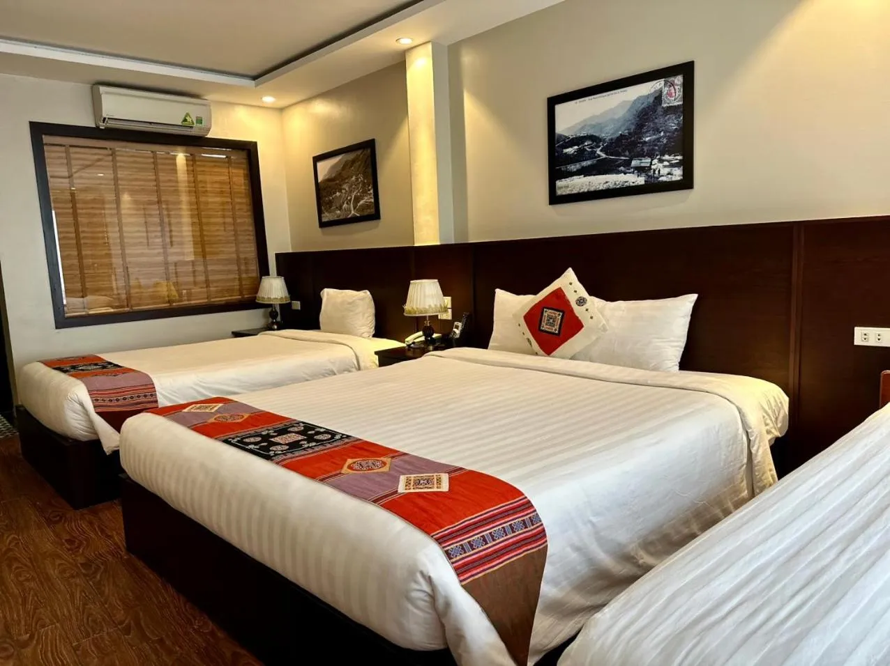 Bed in Sapa Centre Hotel