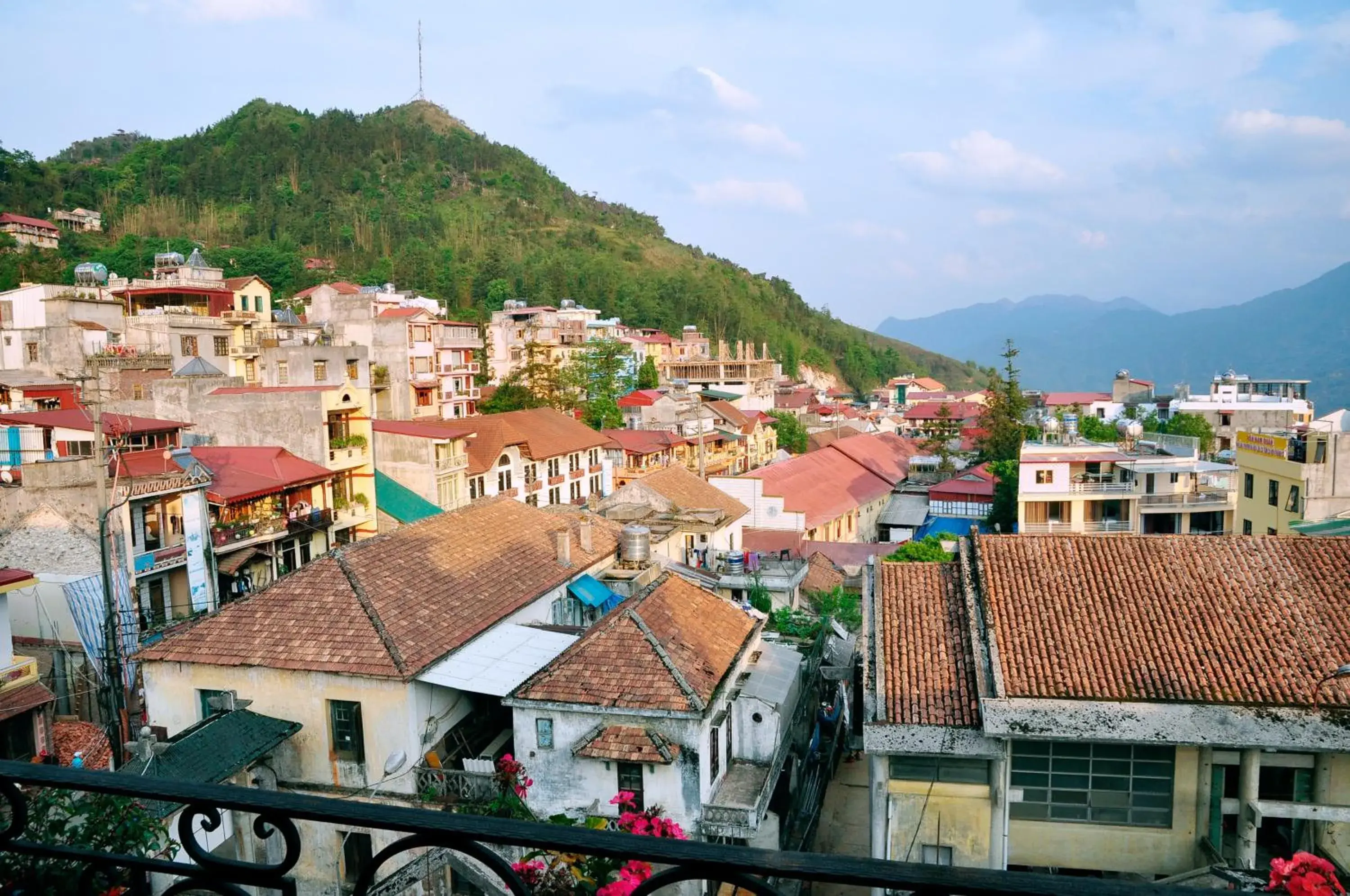 Property building in Sapa Centre Hotel Property building in Sapa Centre Hotel