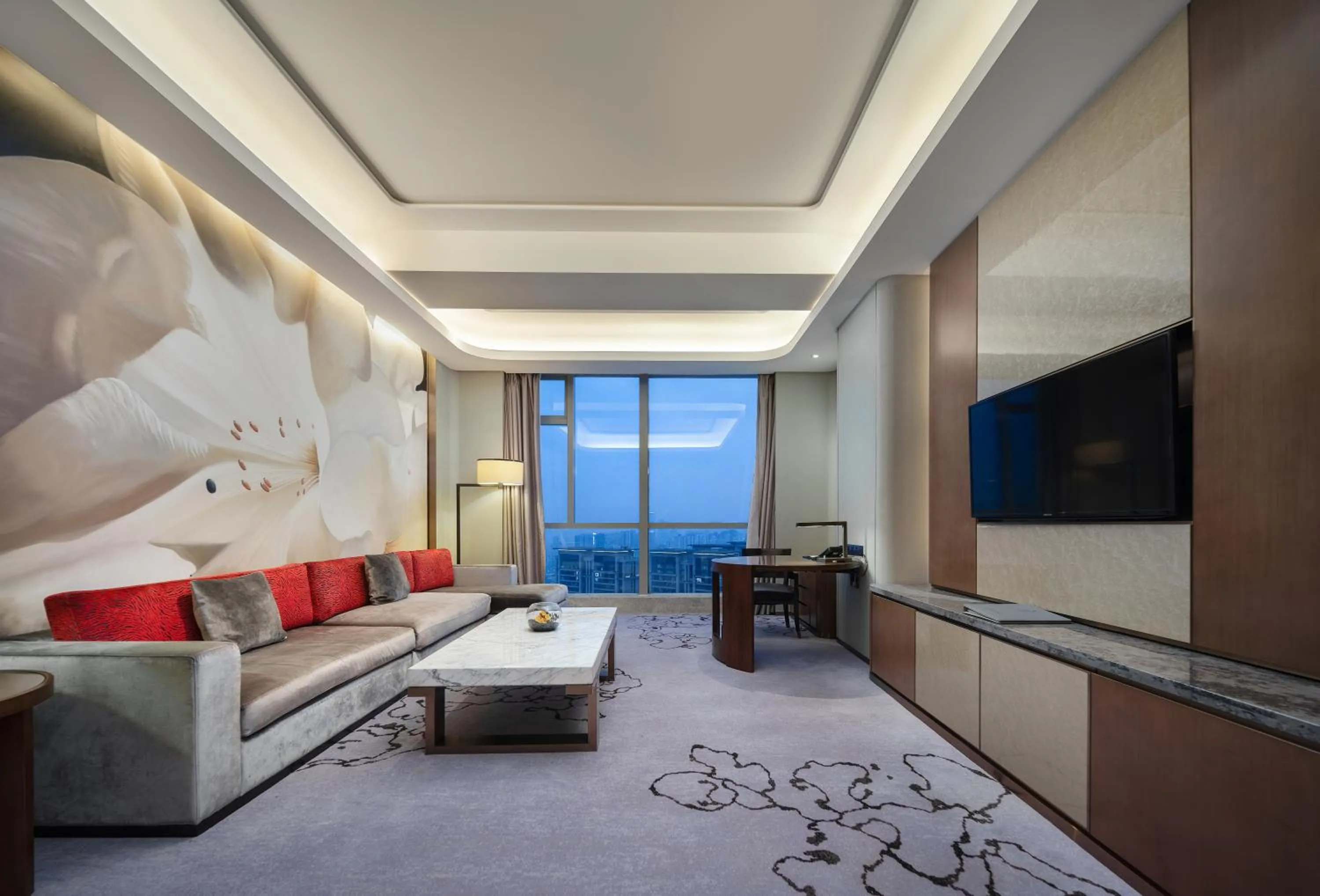 Living room in Kempinski Hotel Changsha
