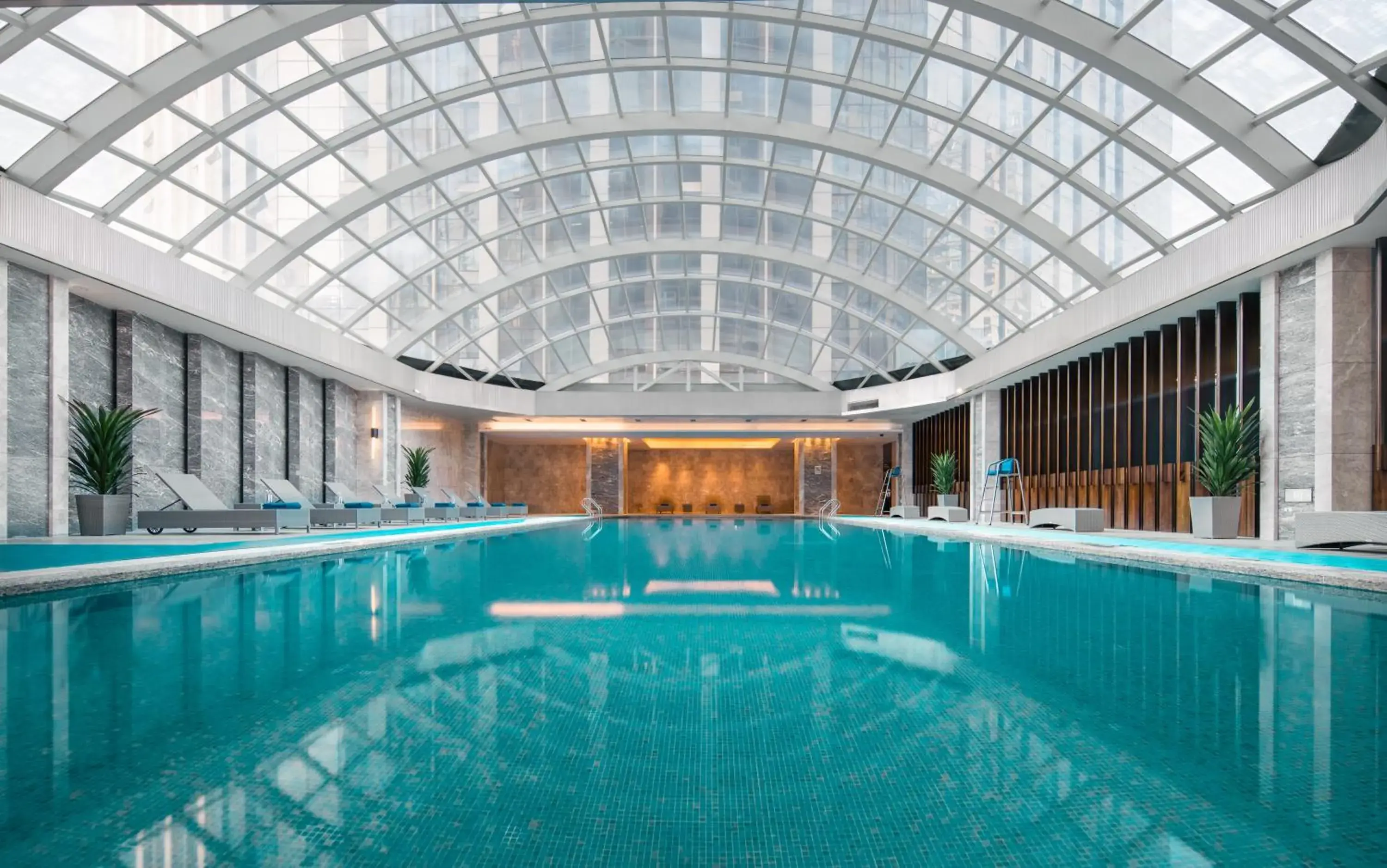 Swimming pool in Kempinski Hotel Changsha Swimming pool in Kempinski Hotel Changsha