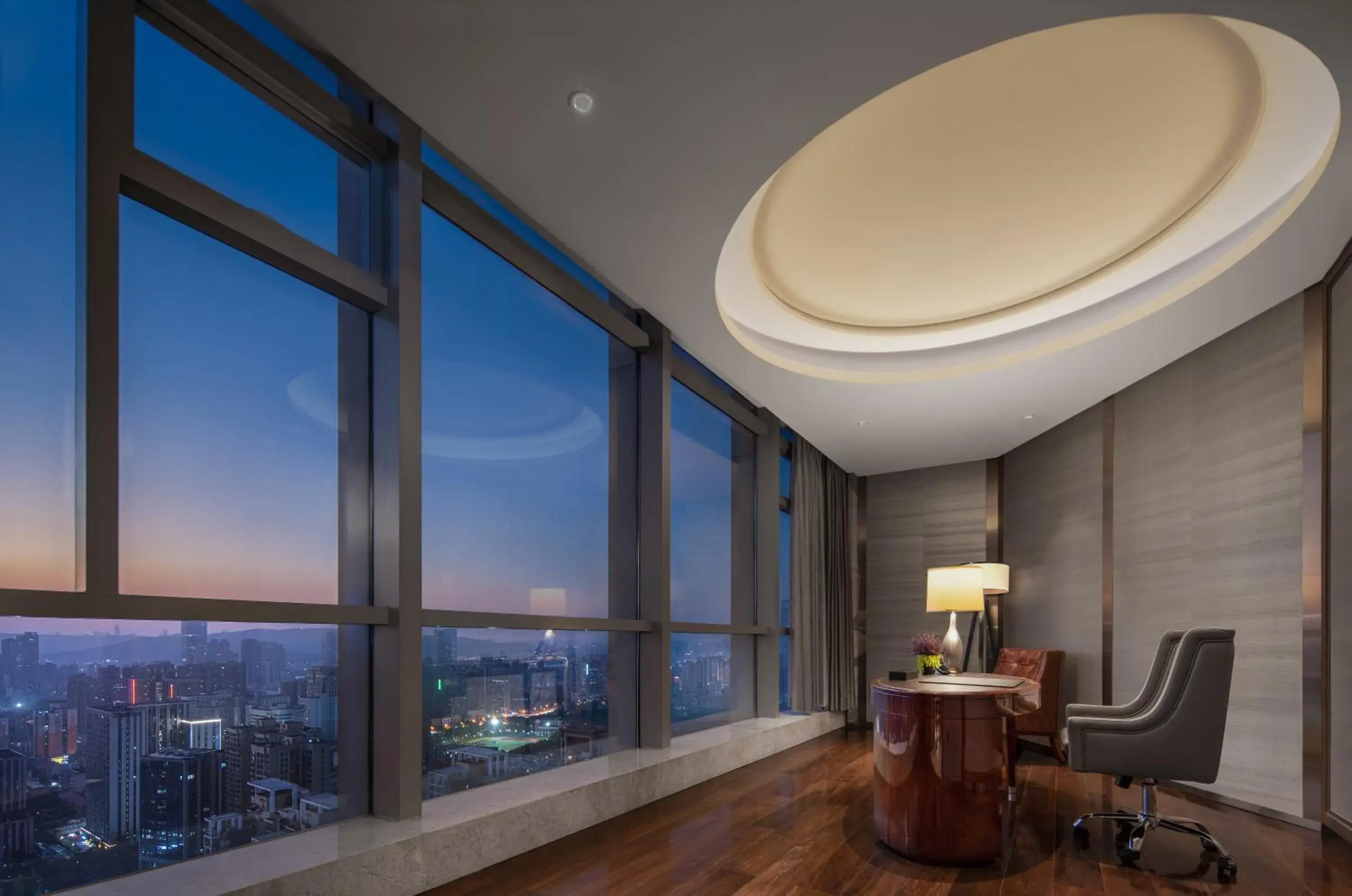 City view in Kempinski Hotel Changsha City view in Kempinski Hotel Changsha