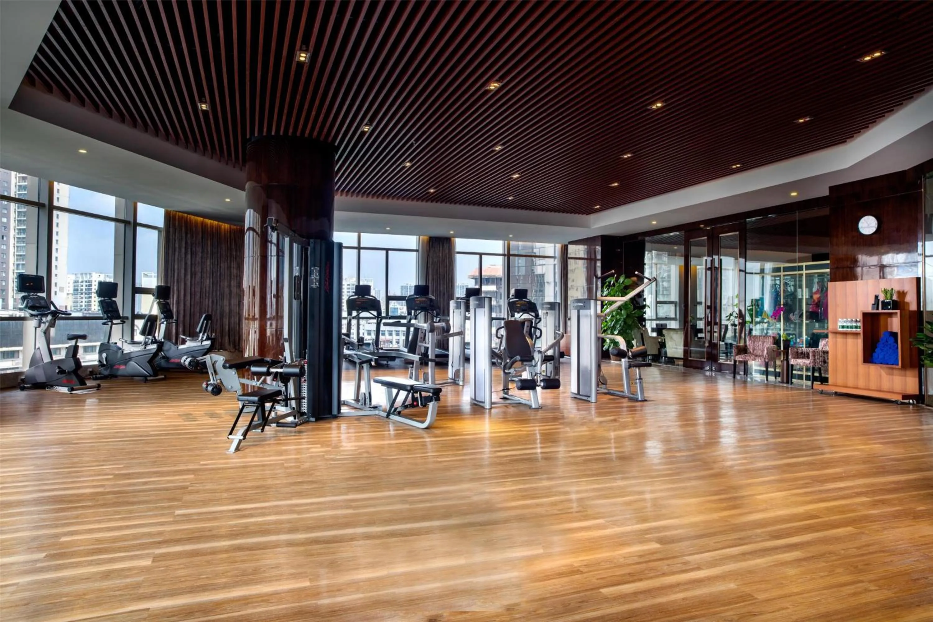 Fitness centre/facilities in Kempinski Hotel Changsha