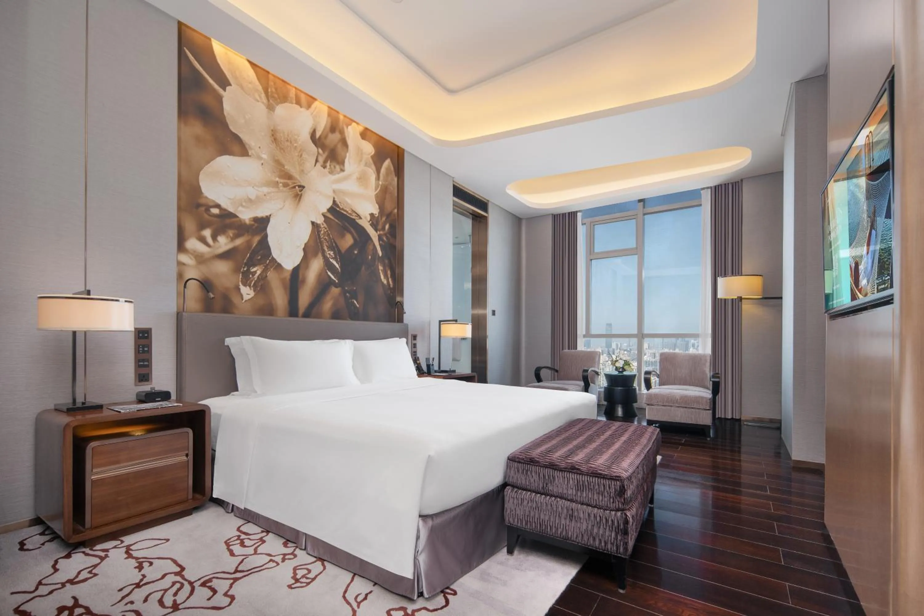 Bedroom in Kempinski Hotel Changsha