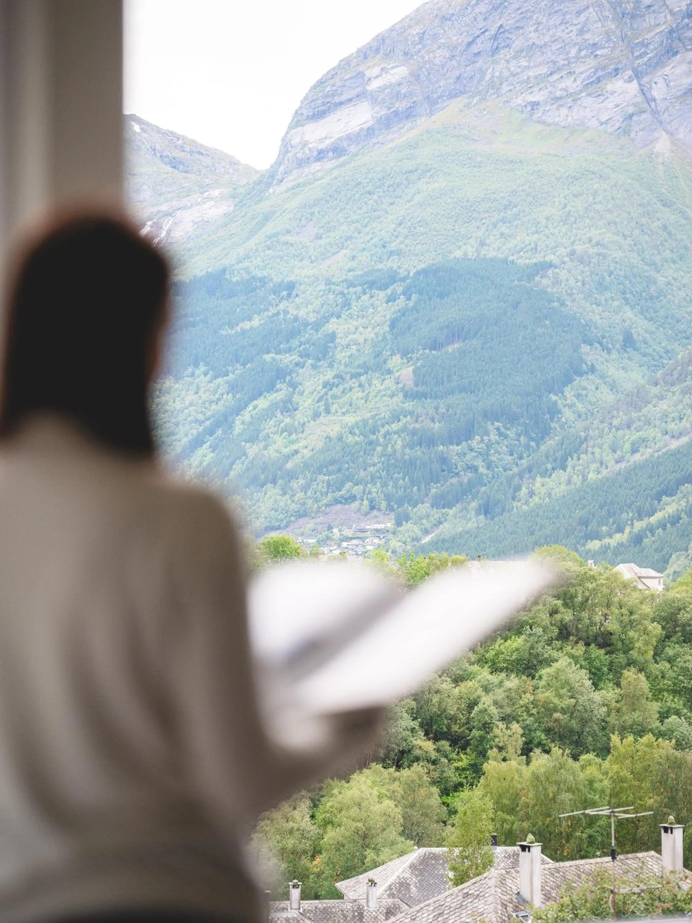Mountain view in Trolltunga Aparthotel