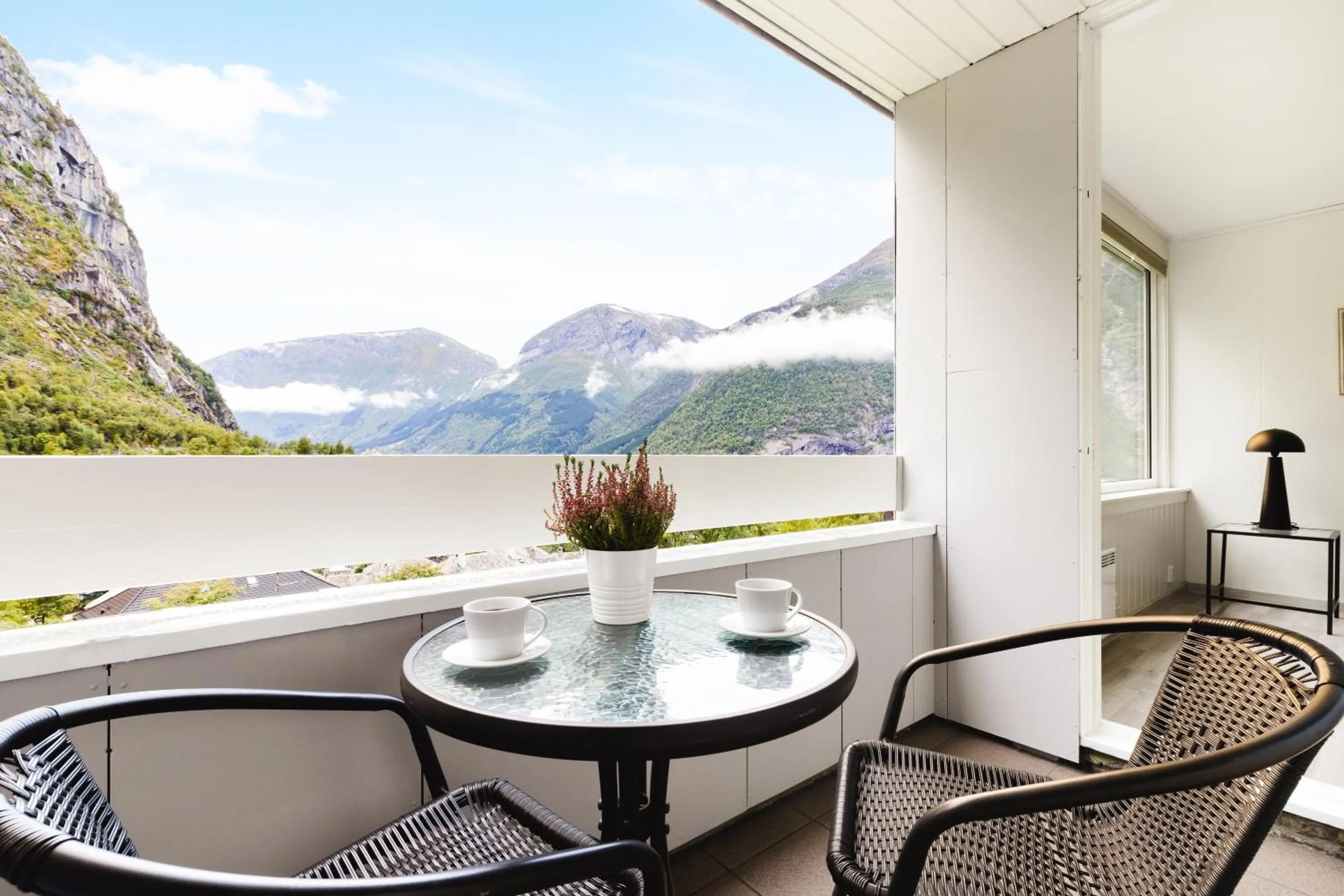 Balcony/Terrace in Trolltunga Aparthotel
