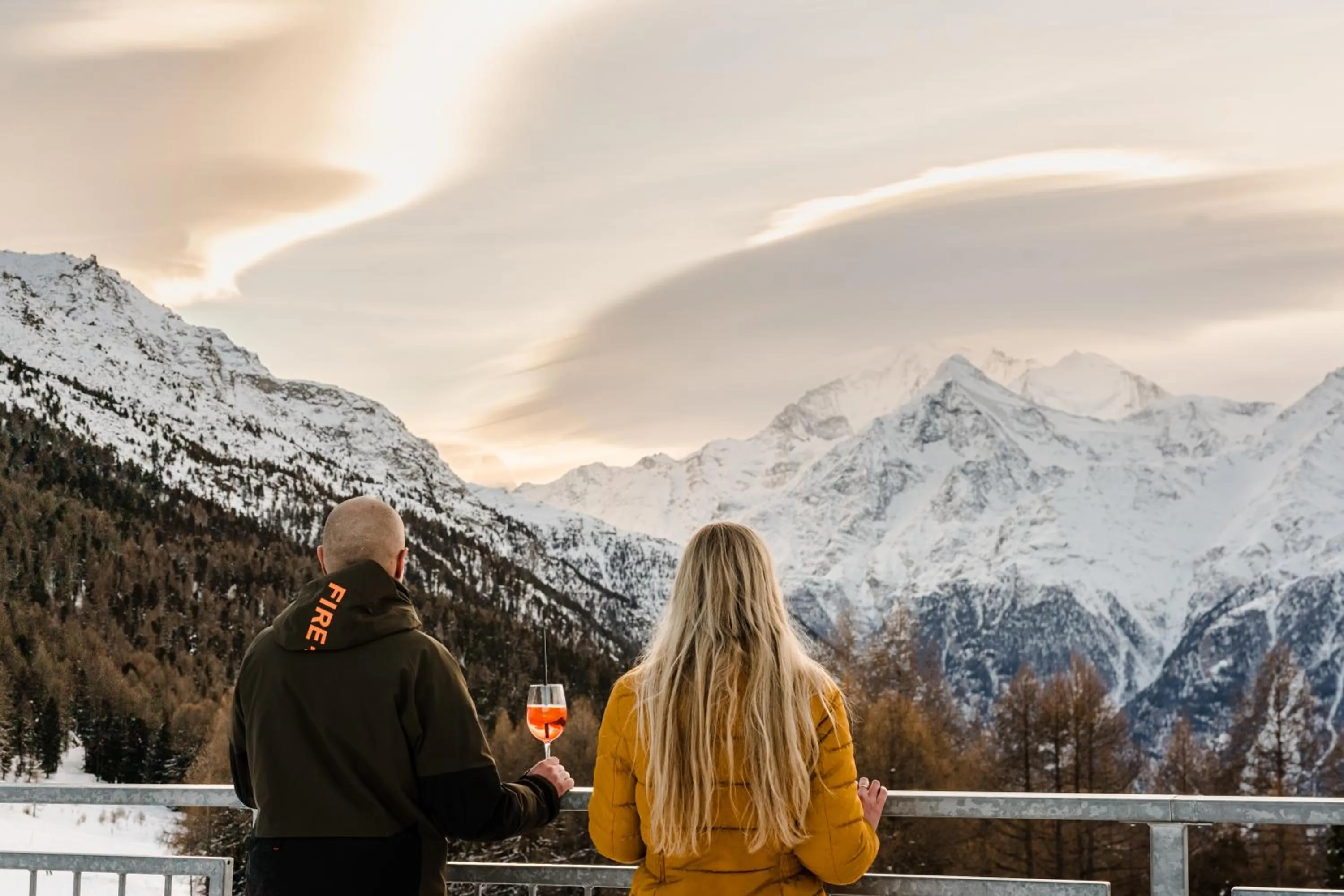 Natural landscape in Aktiv Hotel & Spa Hannigalp