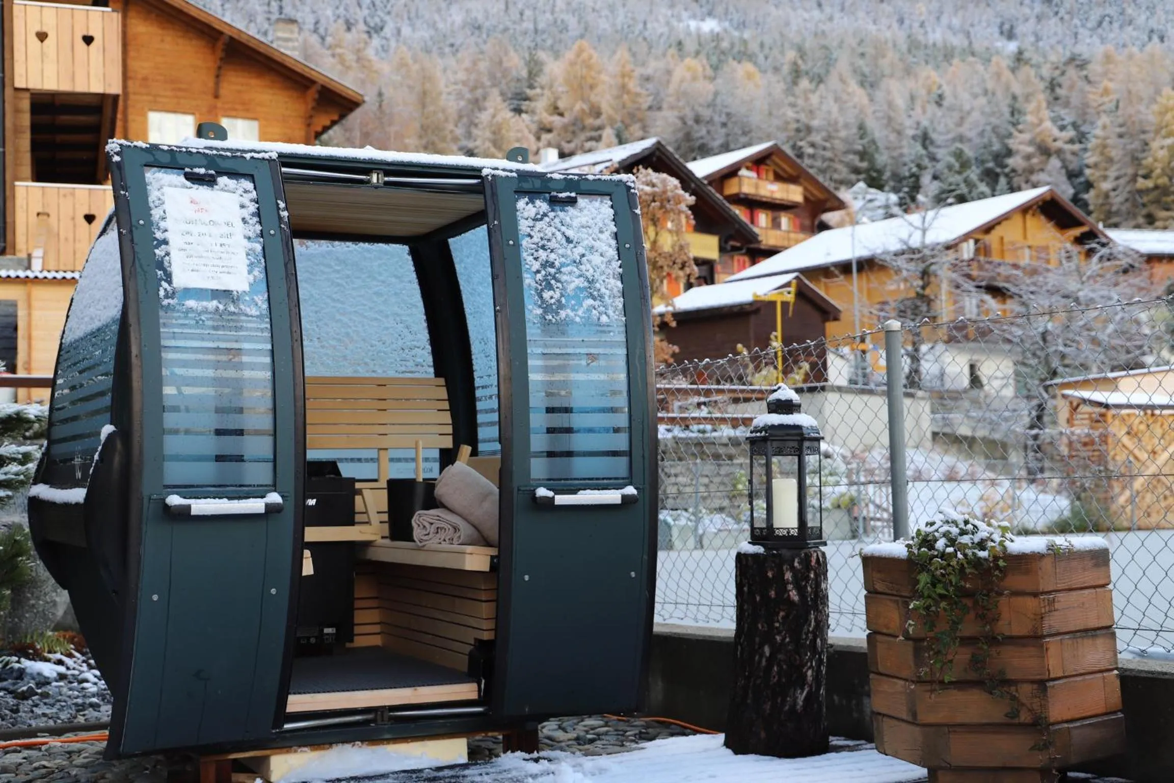 Natural landscape in Aktiv Hotel & Spa Hannigalp