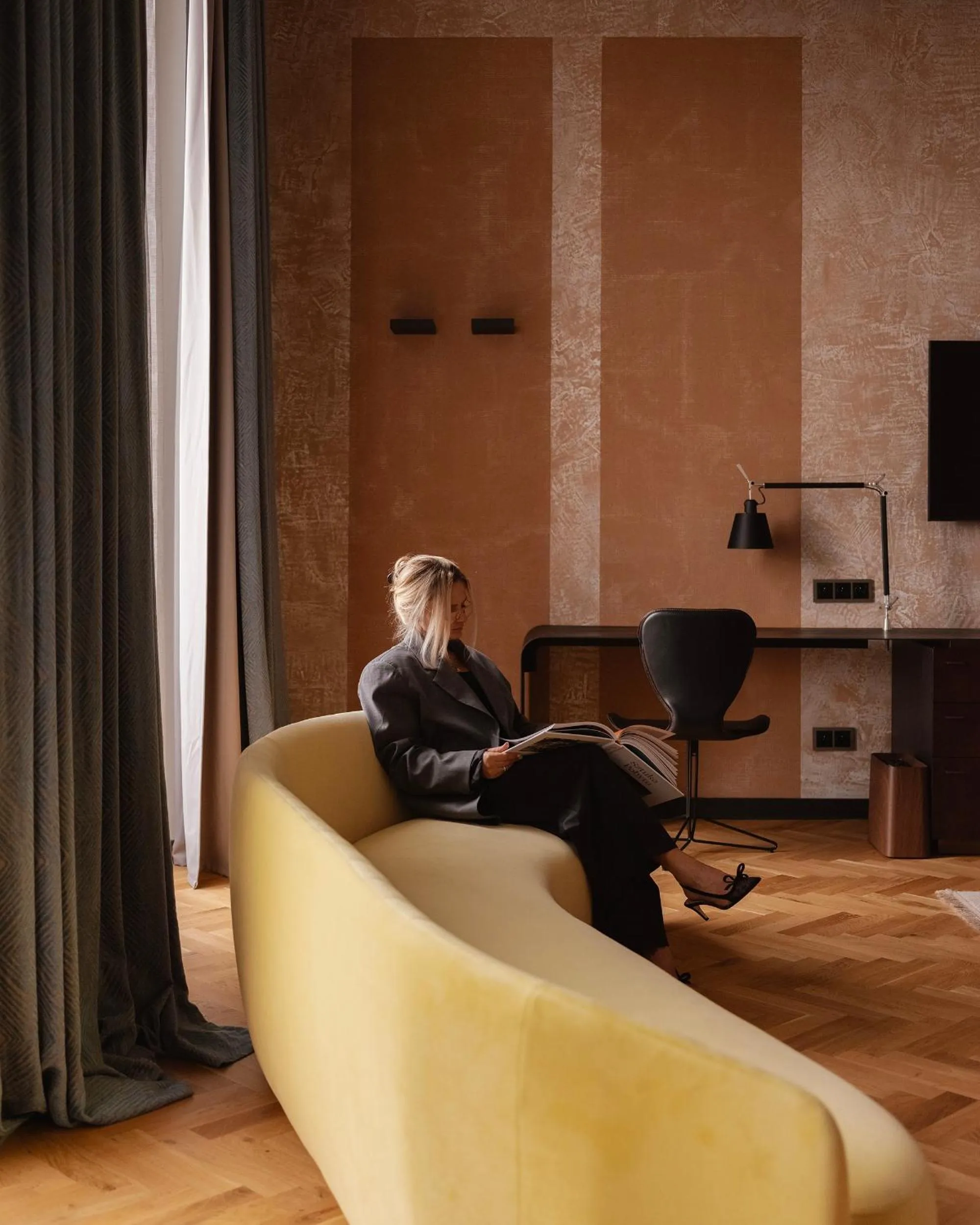 Living room in Grand Hotel