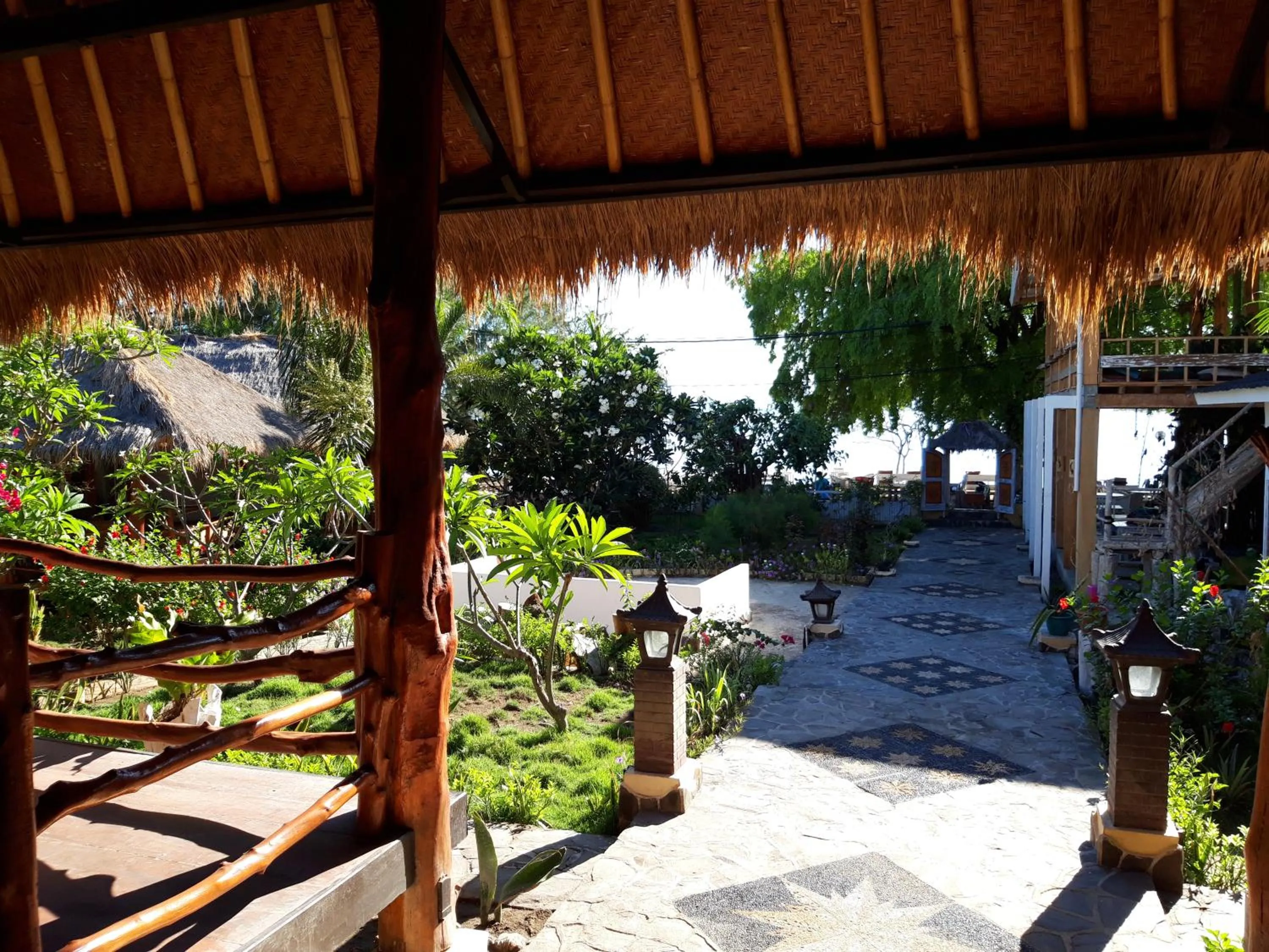 Garden view in Biba Beach Village