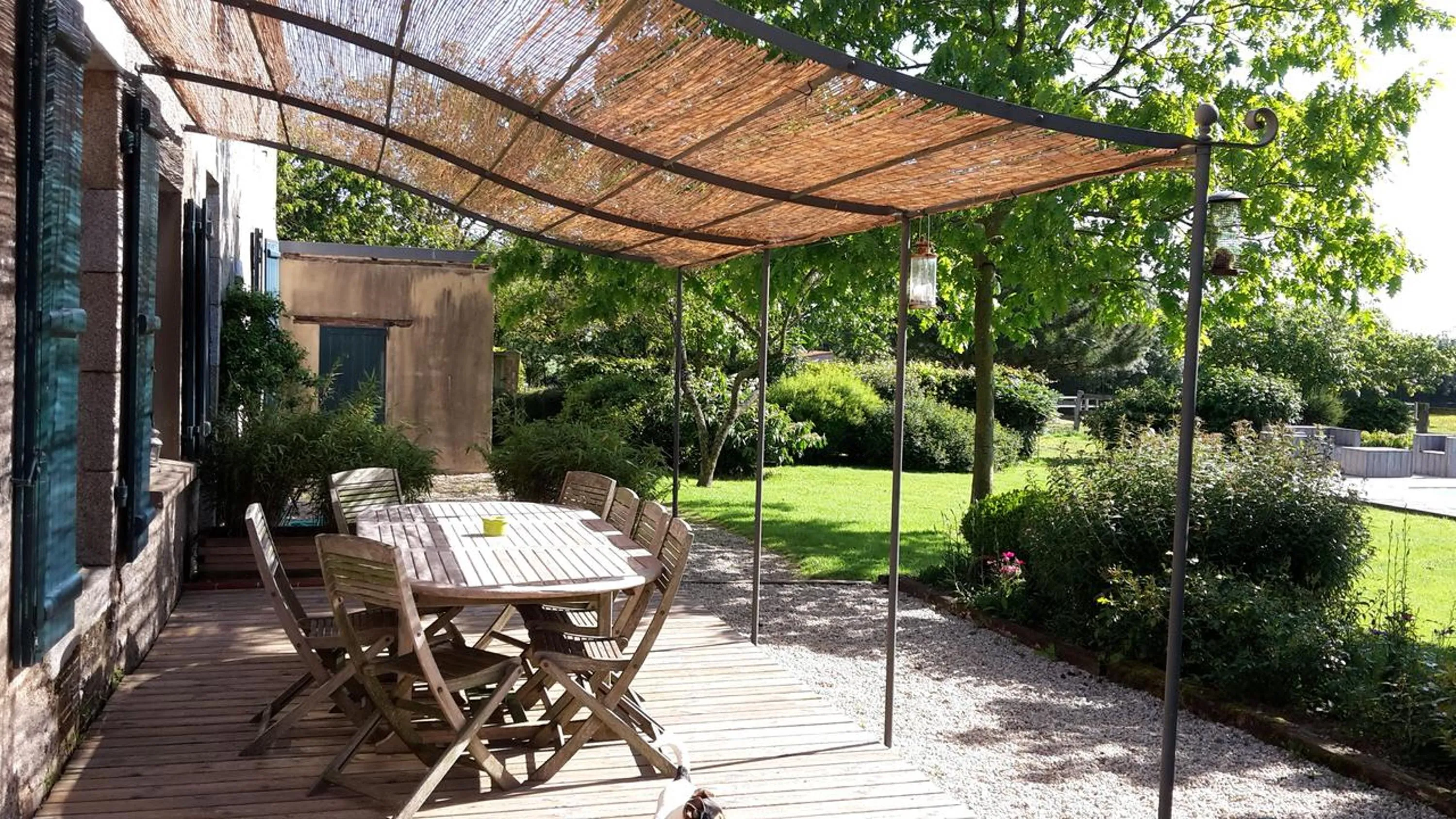 Balcony/Terrace in Le Vieux Logis de la Galocherie