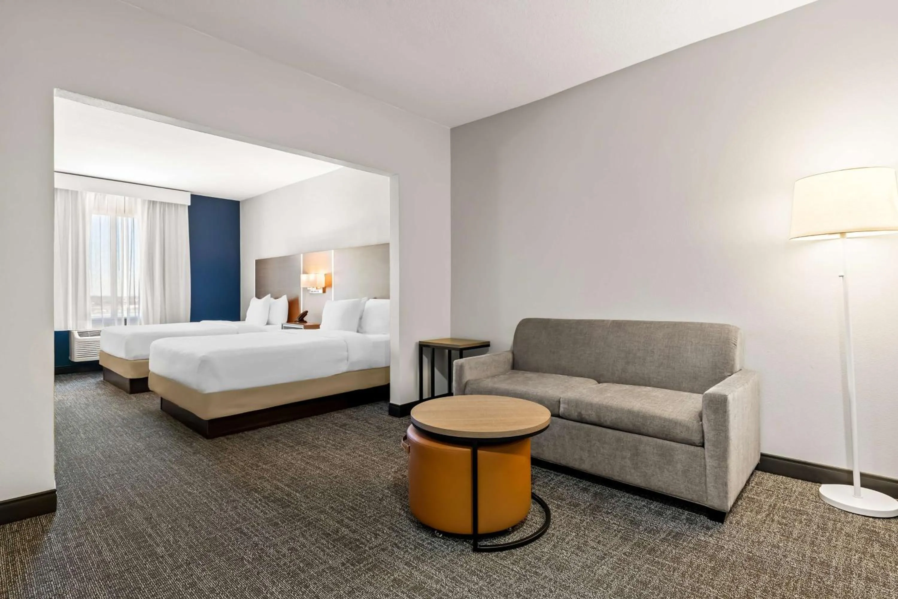 Bed in Spark by Hilton Catoosa Tulsa